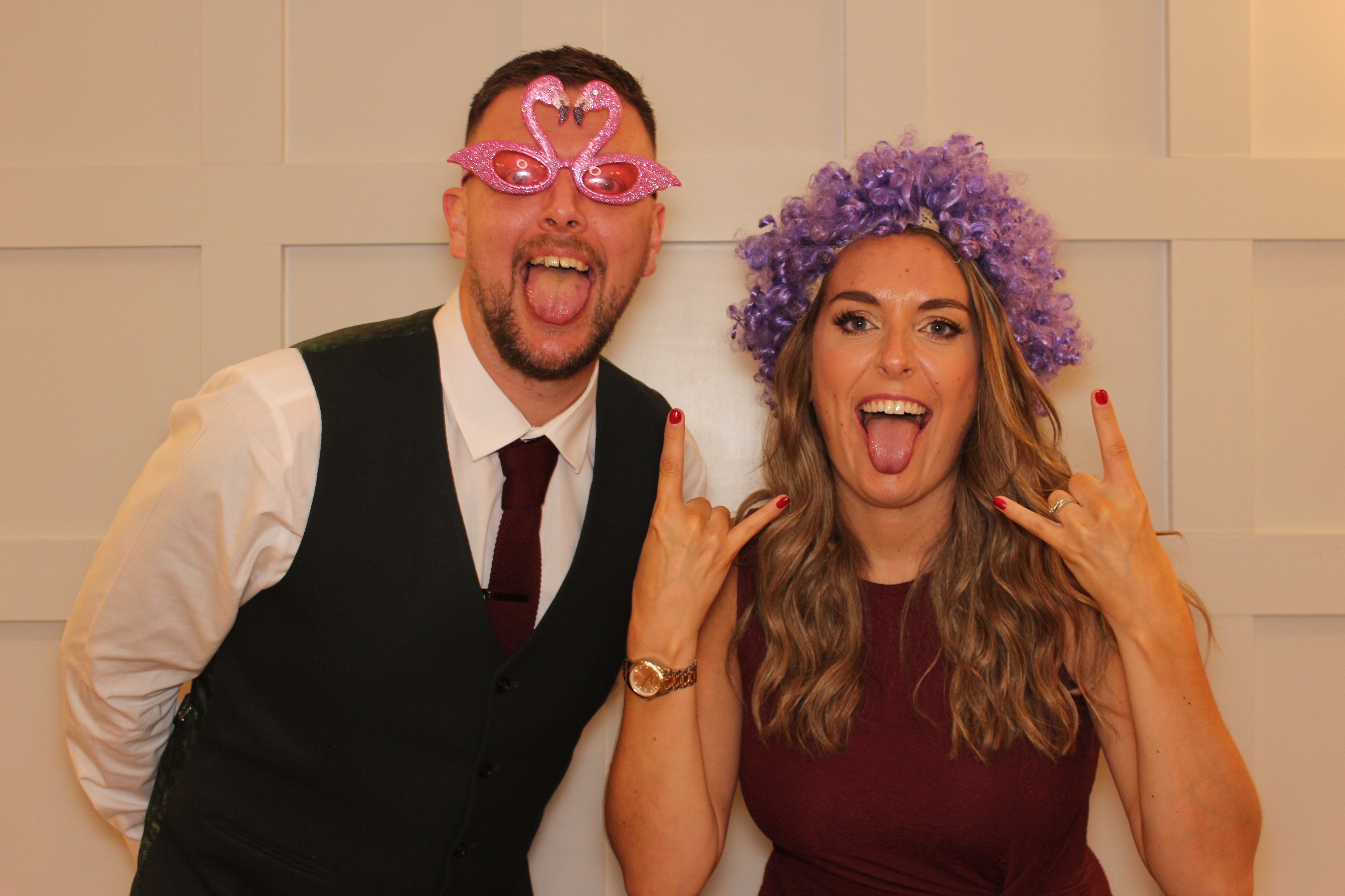 Mr & Mrs Fazackarley | View more photos from the event at gallery.funbooth.uk.com/u/FunboothLTD1/Mr-Mrs-Fazackarley