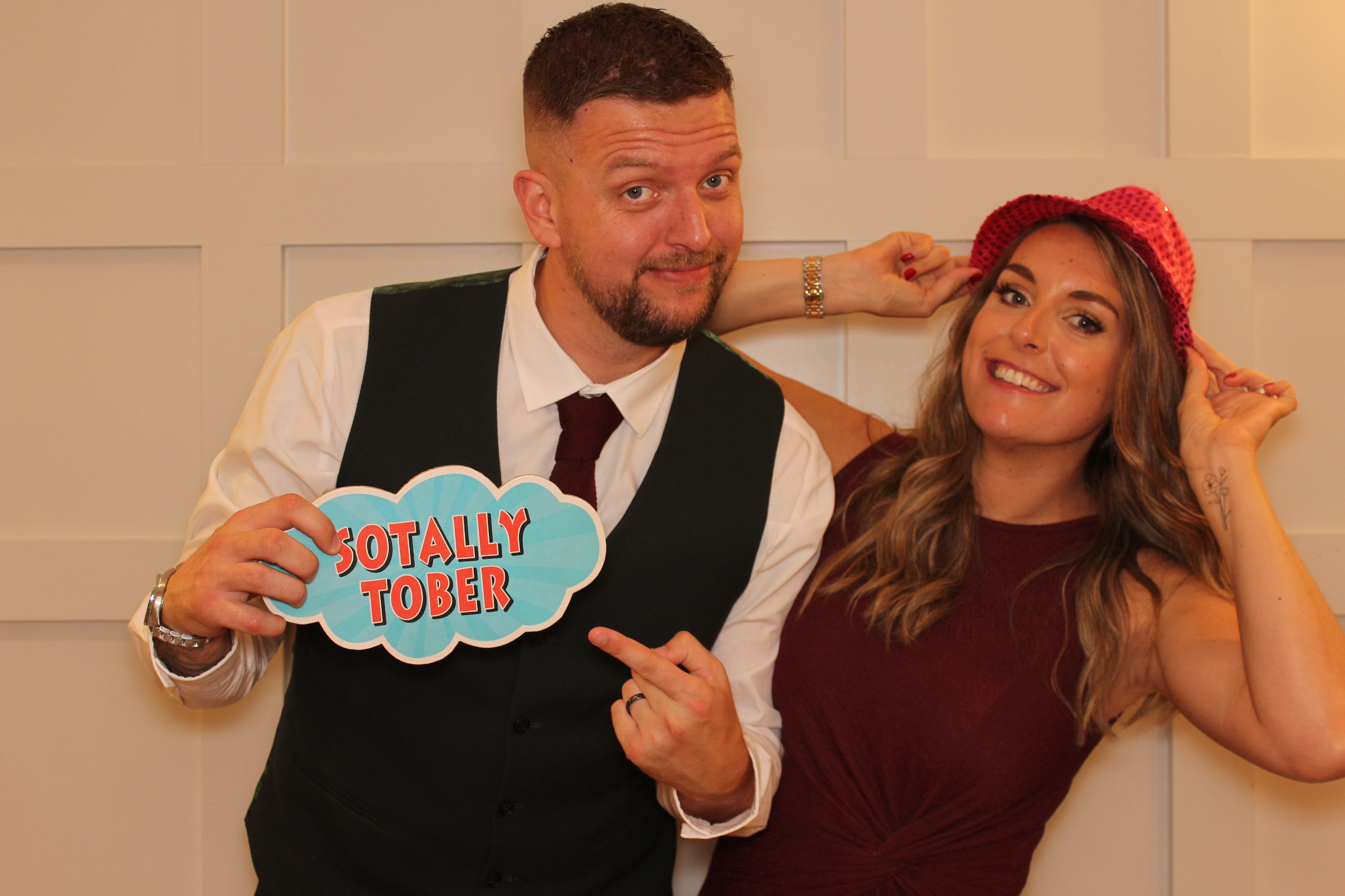 Mr & Mrs Fazackarley | View more photos from the event at gallery.funbooth.uk.com/u/FunboothLTD1/Mr-Mrs-Fazackarley