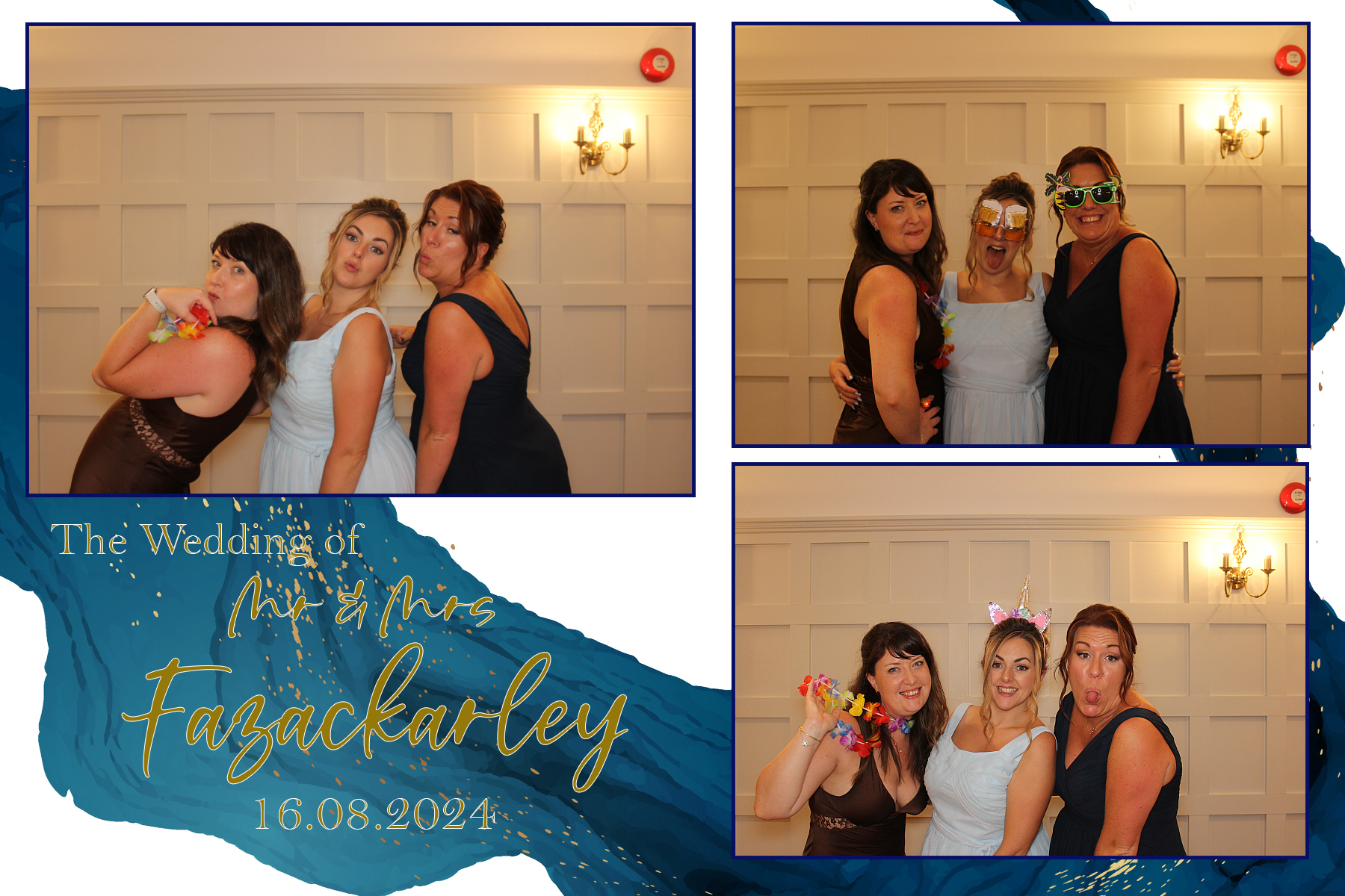 Mr & Mrs Fazackarley | View more photos from the event at gallery.funbooth.uk.com/u/FunboothLTD1/Mr-Mrs-Fazackarley