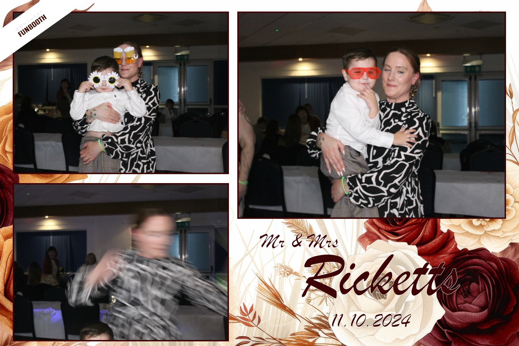 Mr & Mrs Ricketts | View more photos from the event at gallery.funbooth.uk.com/u/FunboothLTD1/Mr-Mrs-Ricketts