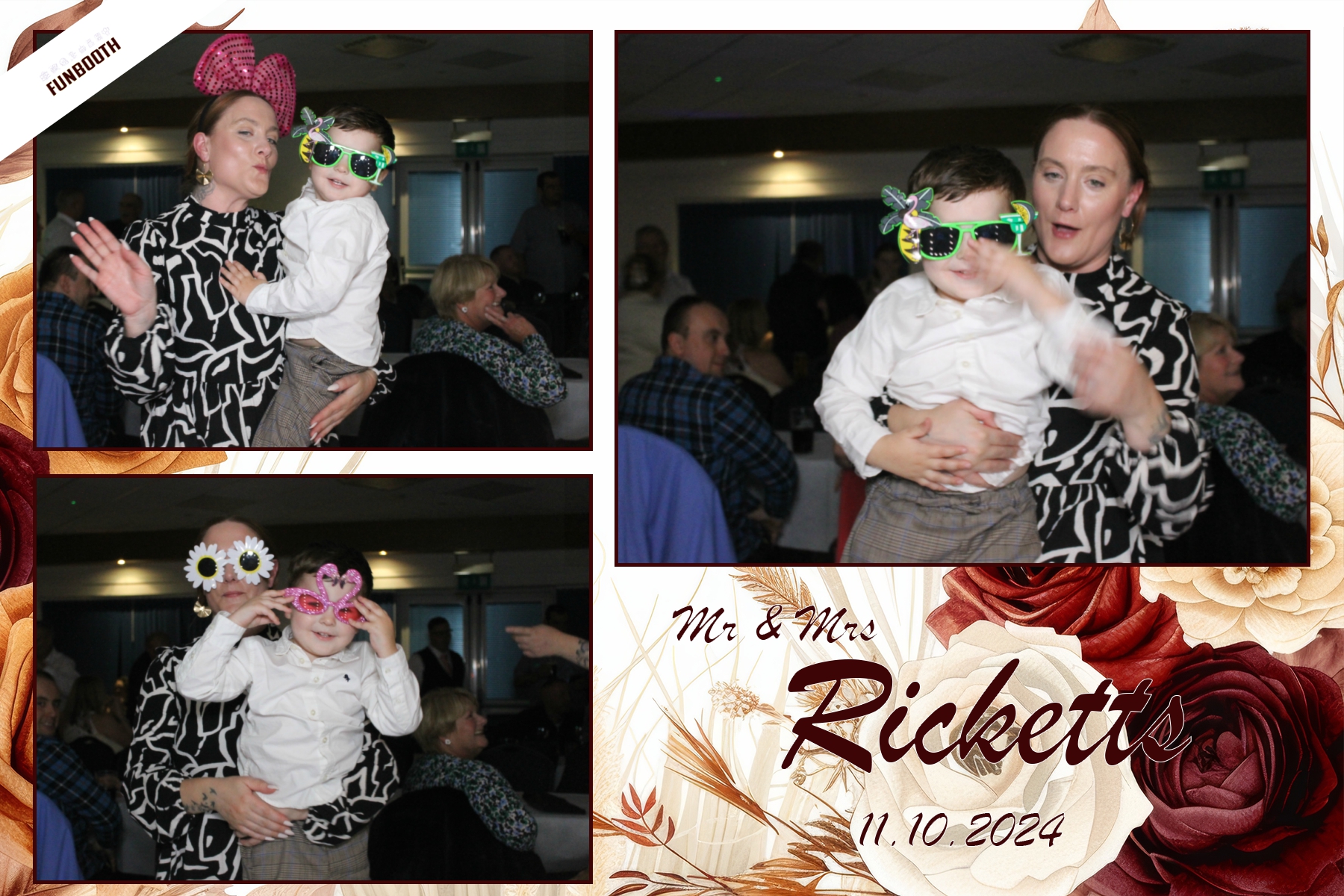 Mr & Mrs Ricketts | View more photos from the event at gallery.funbooth.uk.com/u/FunboothLTD1/Mr-Mrs-Ricketts