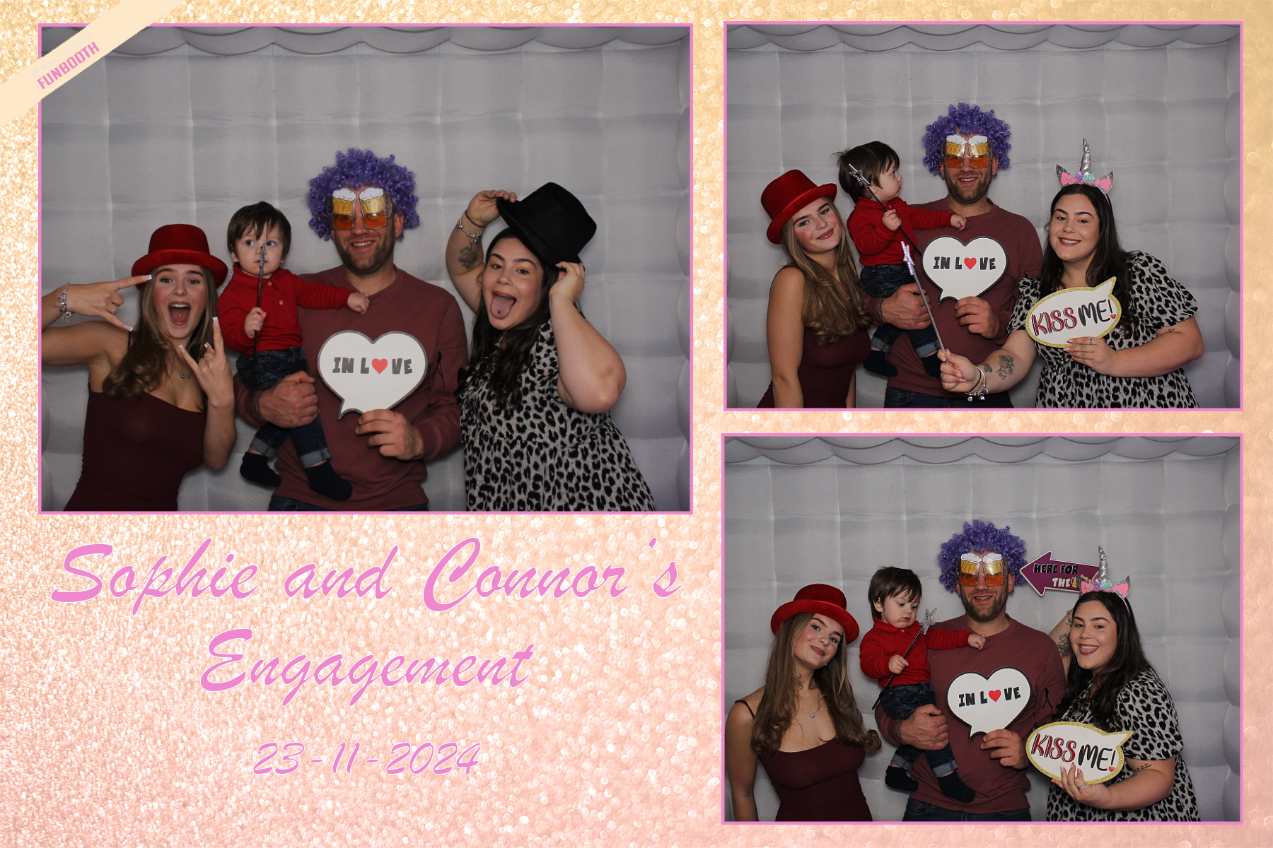 Sophie & Connor's Engagement Party | View more photos from the event at gallery.funbooth.uk.com/u/FunboothLTD1/Sophie-Connors-Engagement-Party