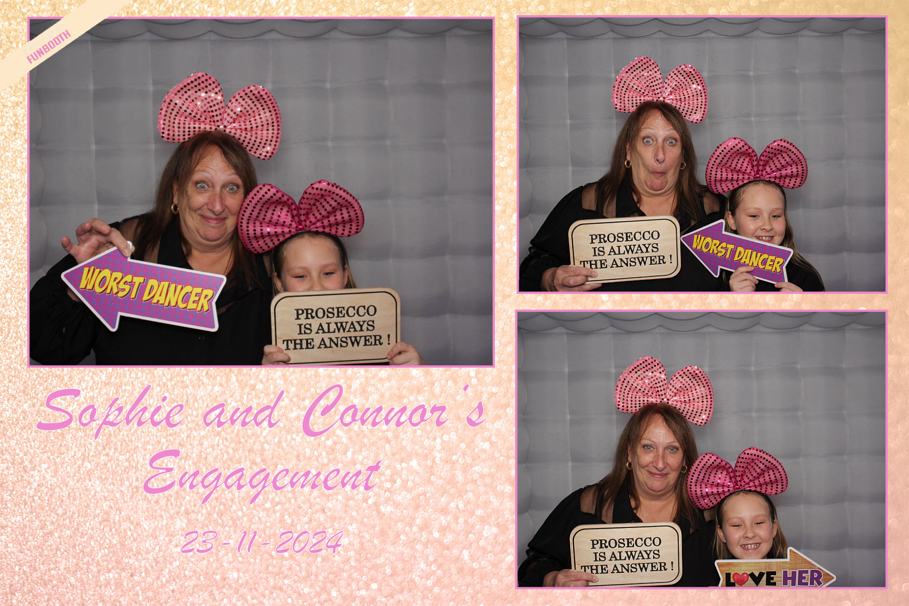 Sophie & Connor's Engagement Party | View more photos from the event at gallery.funbooth.uk.com/u/FunboothLTD1/Sophie-Connors-Engagement-Party
