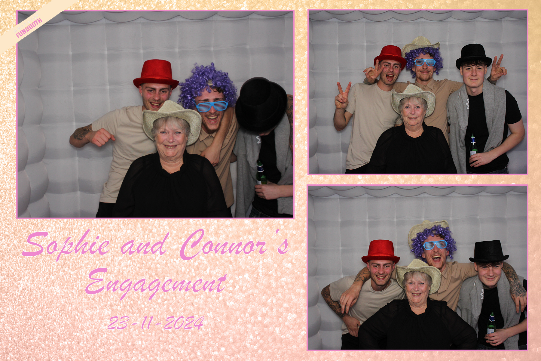 Sophie & Connor's Engagement Party | View more photos from the event at gallery.funbooth.uk.com/u/FunboothLTD1/Sophie-Connors-Engagement-Party