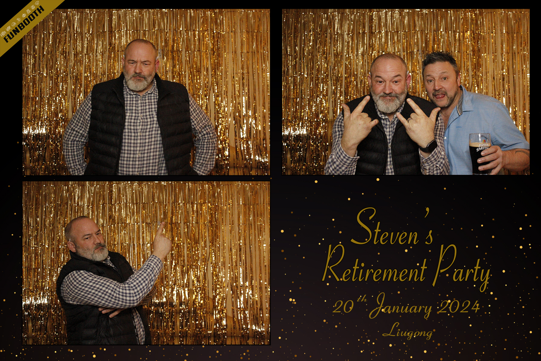 Steven's Retirement Party  | View more photos from the event at gallery.funbooth.uk.com/u/FunboothLTD1/Stevens-Retirement-Party