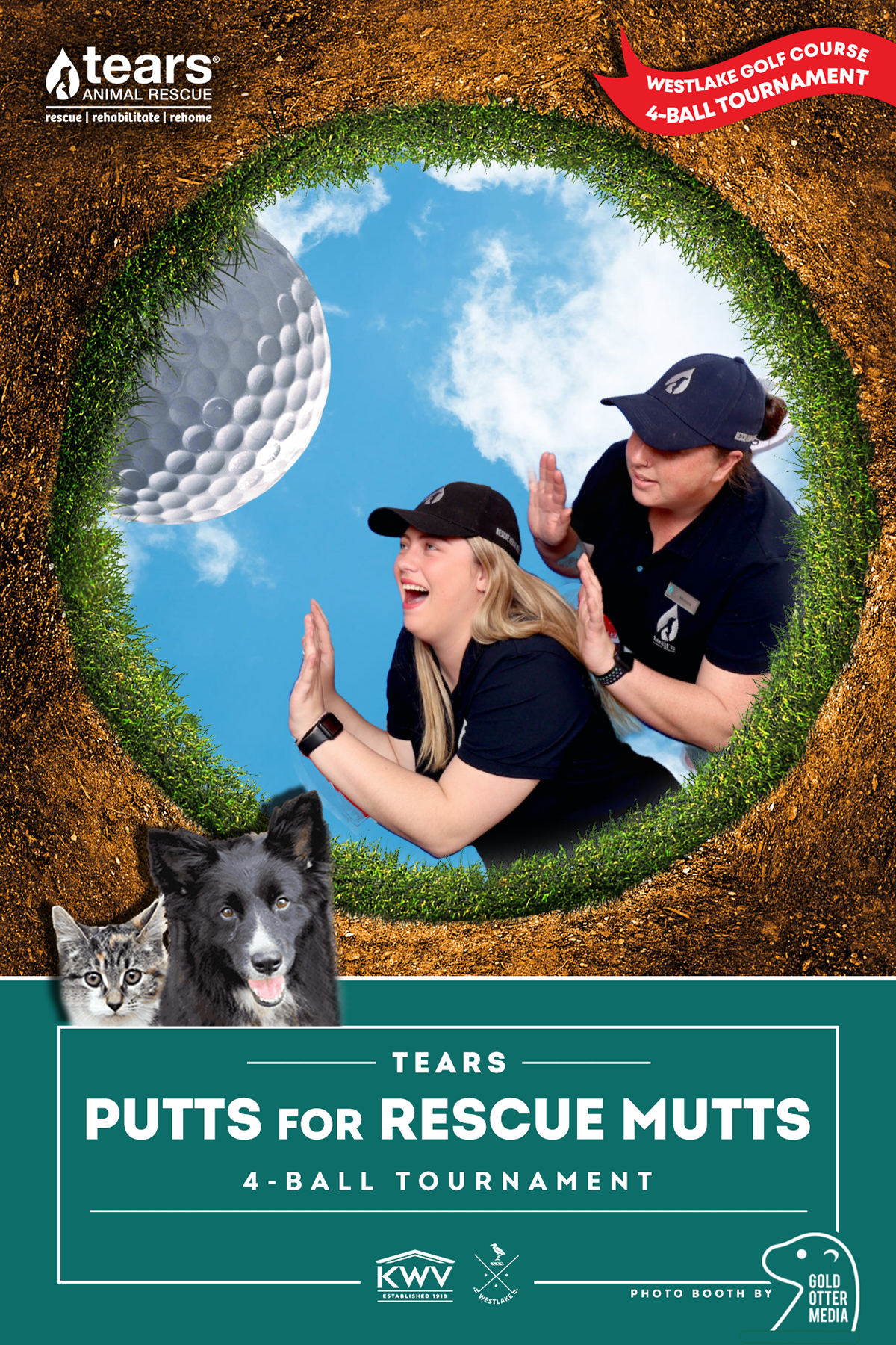Tears Putts for Rescue Mutts | View more photos from the event at photos.goldotter.co.za/u/GoldOtterMedia/Tears-Putts-for-Rescue-Mutts