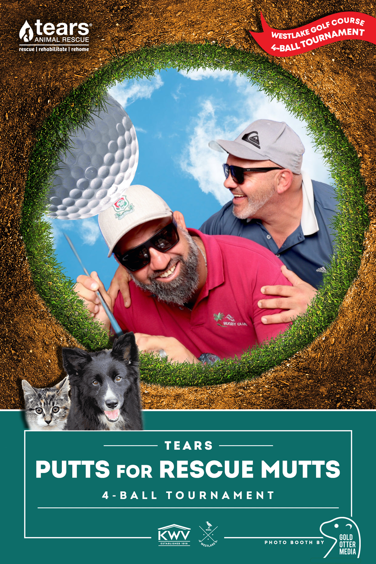 Tears Putts for Rescue Mutts | View more photos from the event at photos.goldotter.co.za/u/GoldOtterMedia/Tears-Putts-for-Rescue-Mutts