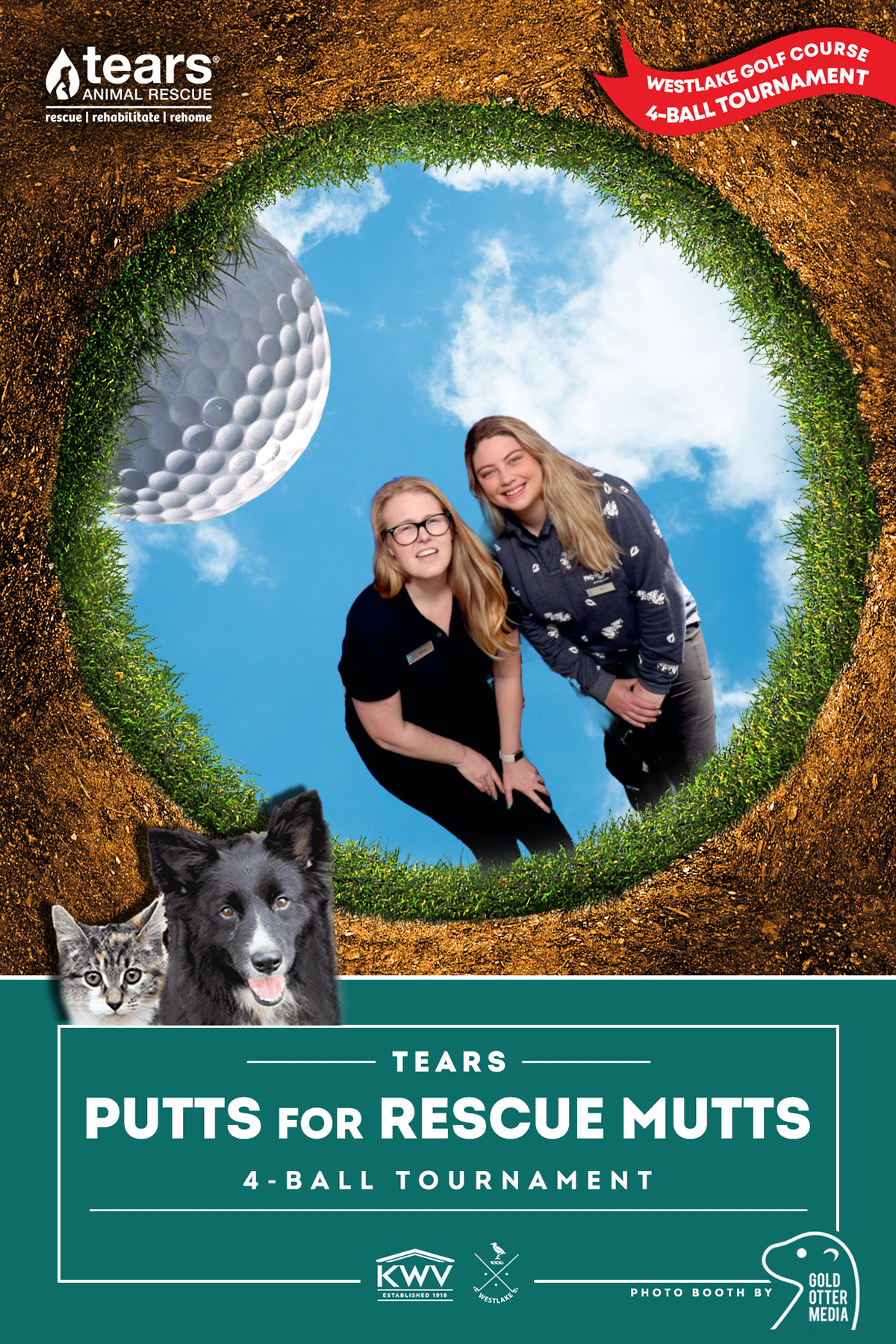 Tears Putts for Rescue Mutts | View more photos from the event at photos.goldotter.co.za/u/GoldOtterMedia/Tears-Putts-for-Rescue-Mutts