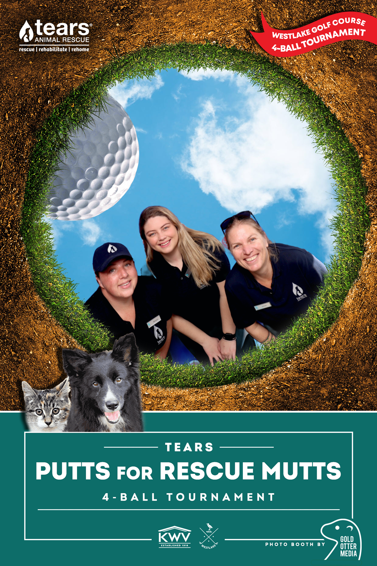 Tears Putts for Rescue Mutts | View more photos from the event at photos.goldotter.co.za/u/GoldOtterMedia/Tears-Putts-for-Rescue-Mutts