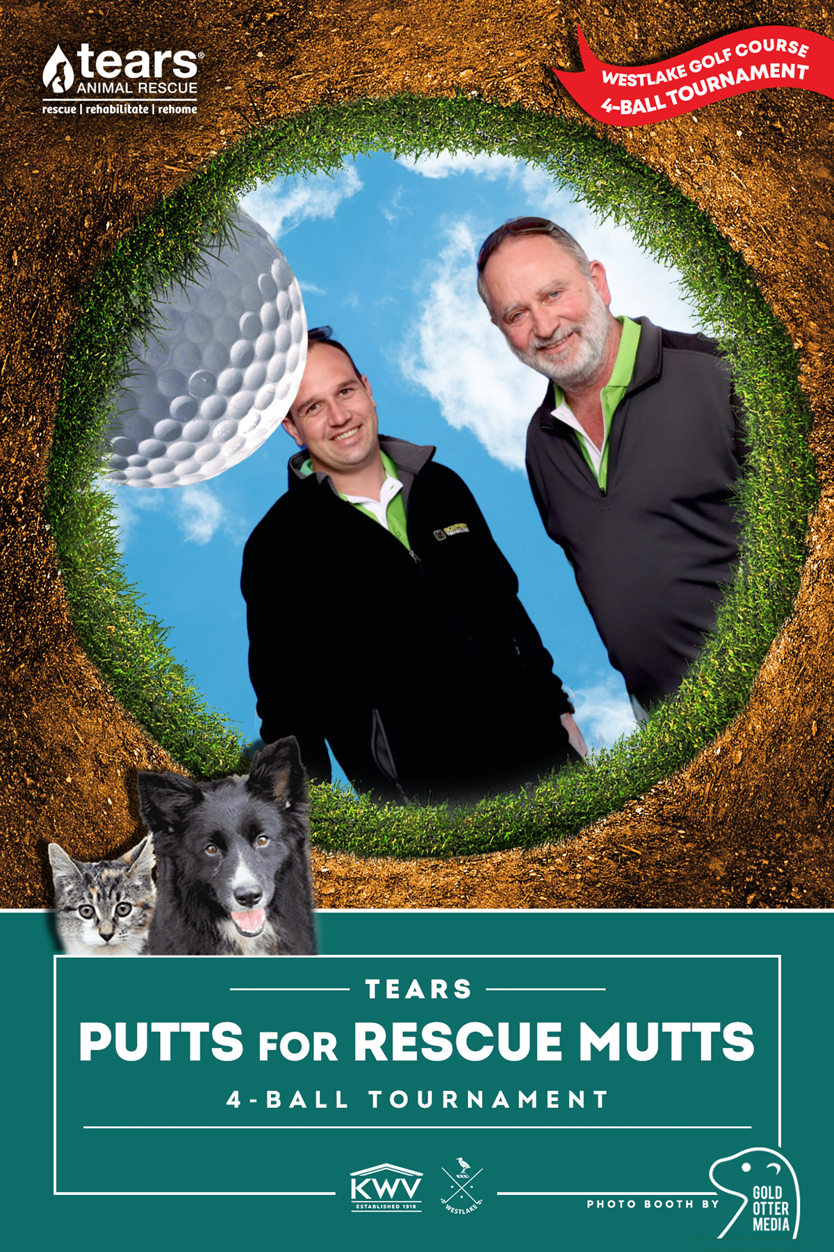 Tears Putts for Rescue Mutts | View more photos from the event at photos.goldotter.co.za/u/GoldOtterMedia/Tears-Putts-for-Rescue-Mutts