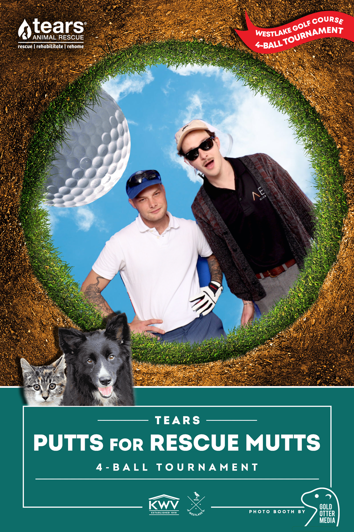 Tears Putts for Rescue Mutts | View more photos from the event at photos.goldotter.co.za/u/GoldOtterMedia/Tears-Putts-for-Rescue-Mutts
