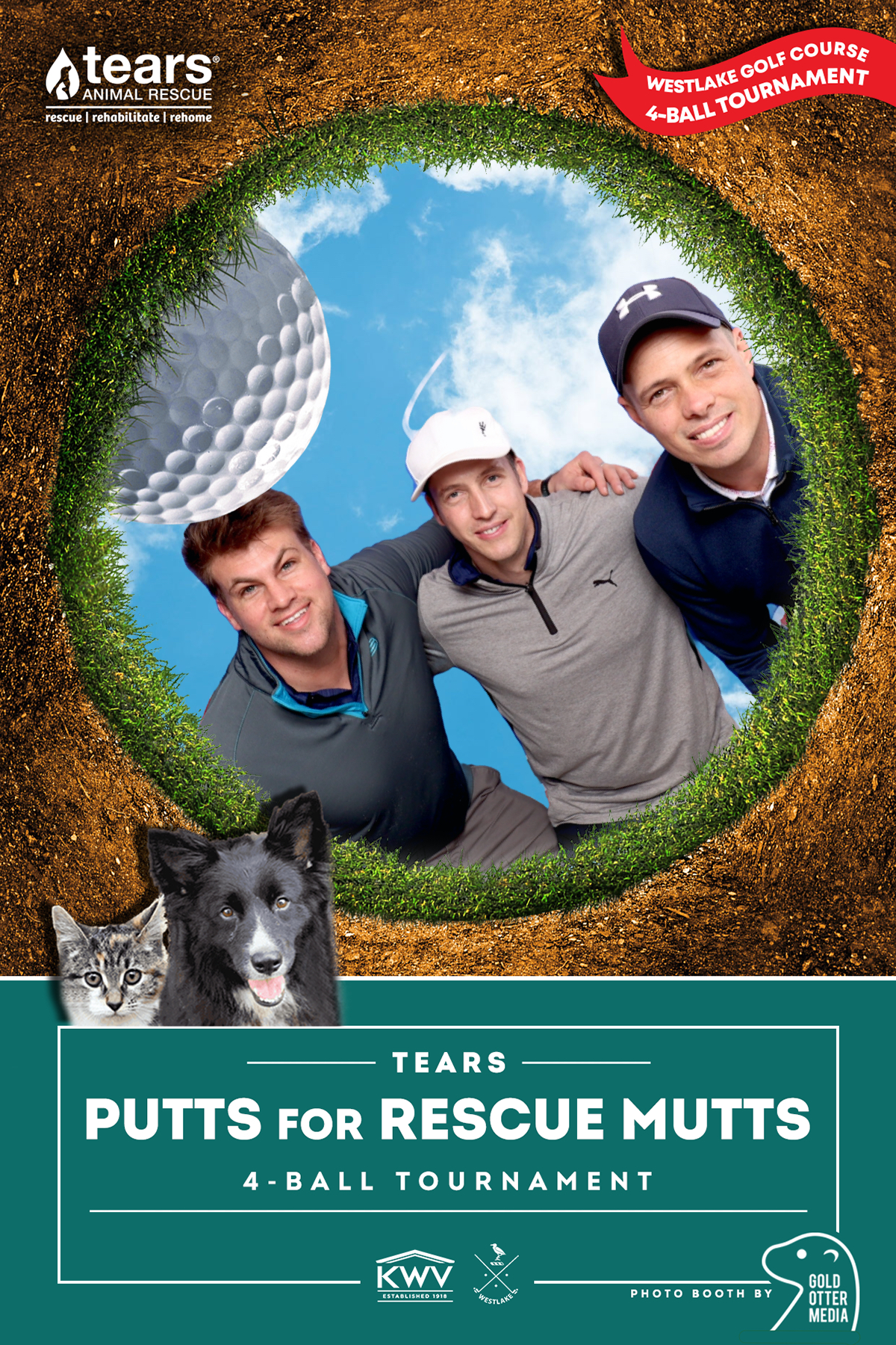 Tears Putts for Rescue Mutts | View more photos from the event at photos.goldotter.co.za/u/GoldOtterMedia/Tears-Putts-for-Rescue-Mutts