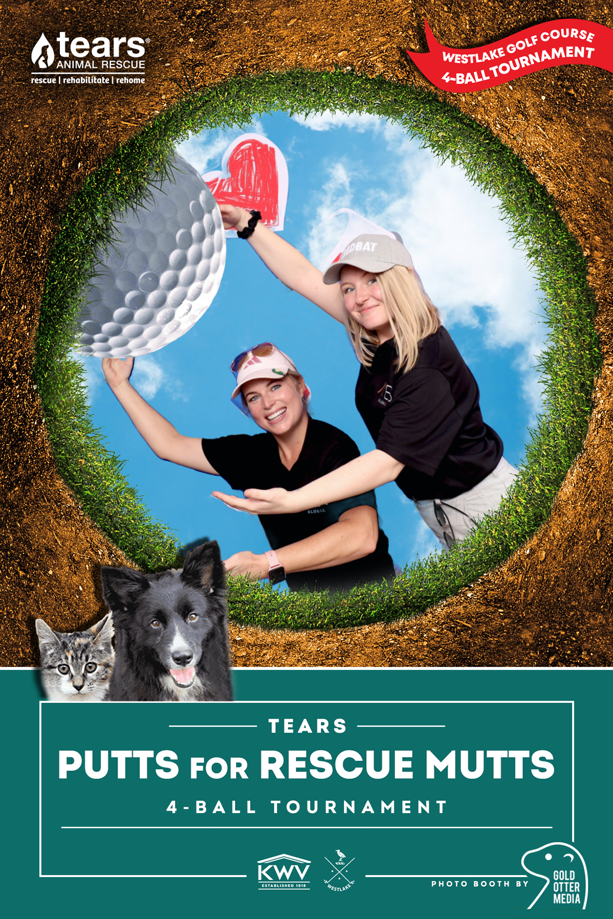 Tears Putts for Rescue Mutts | View more photos from the event at photos.goldotter.co.za/u/GoldOtterMedia/Tears-Putts-for-Rescue-Mutts