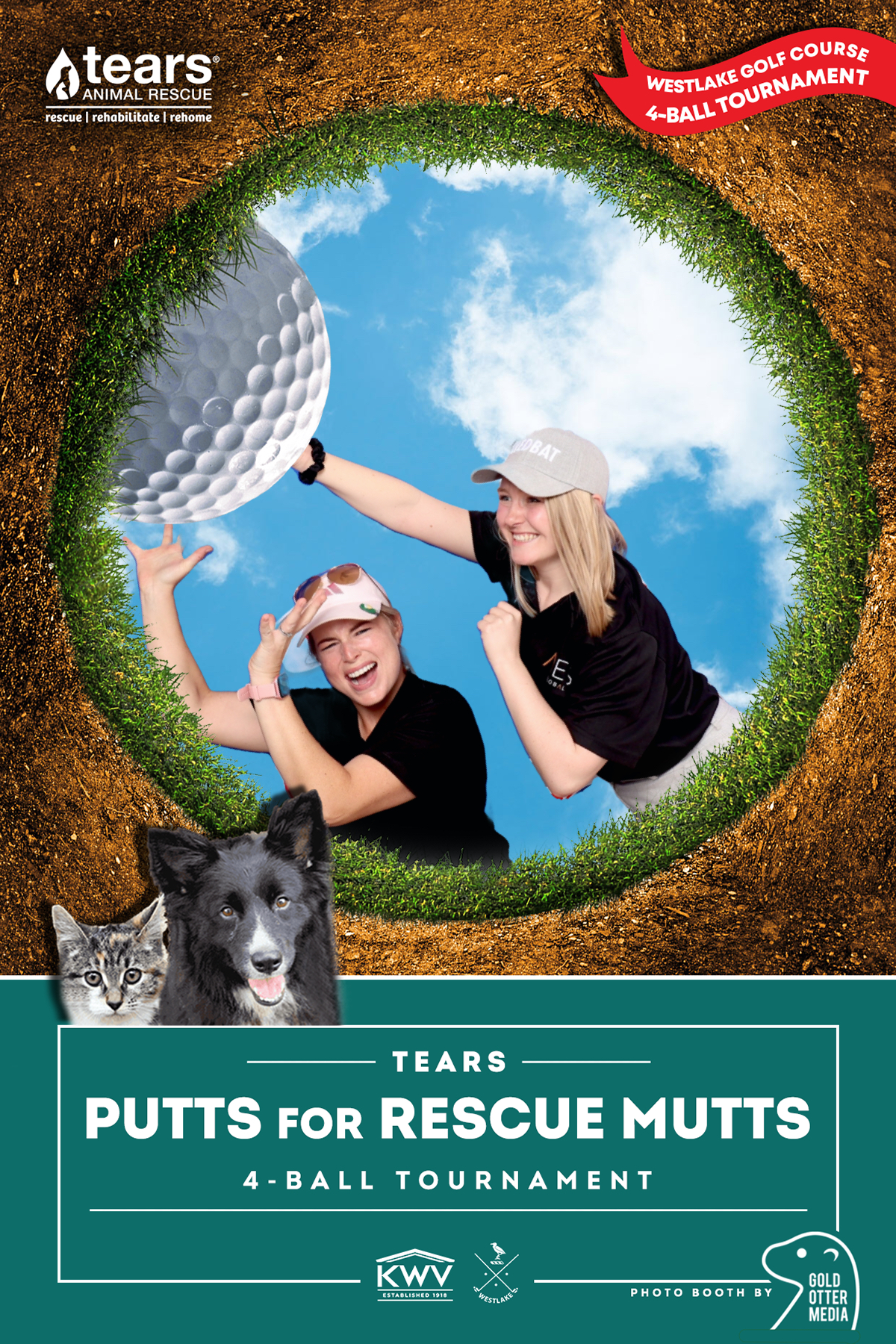 Tears Putts for Rescue Mutts | View more photos from the event at photos.goldotter.co.za/u/GoldOtterMedia/Tears-Putts-for-Rescue-Mutts