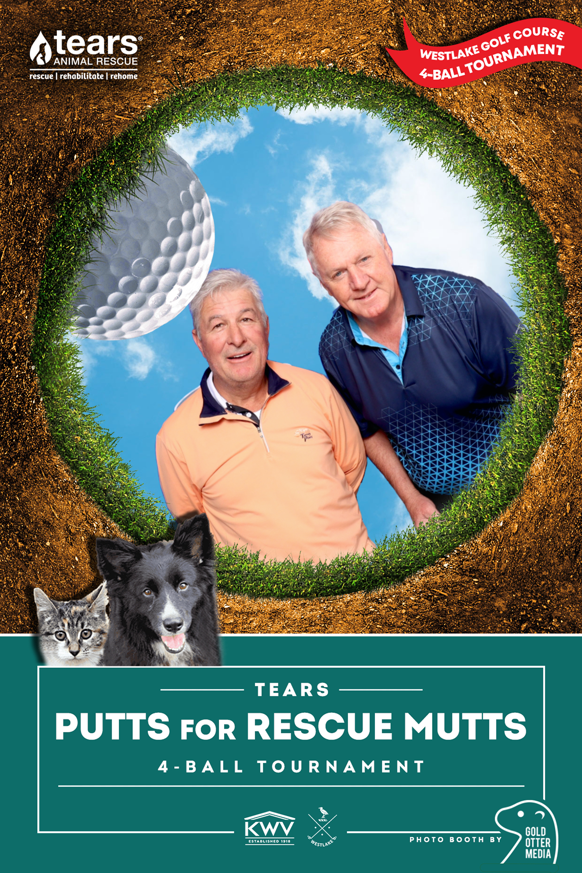 Tears Putts for Rescue Mutts | View more photos from the event at photos.goldotter.co.za/u/GoldOtterMedia/Tears-Putts-for-Rescue-Mutts