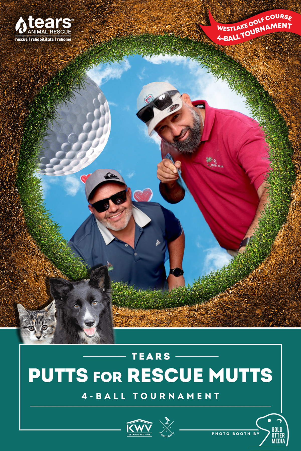 Tears Putts for Rescue Mutts | View more photos from the event at photos.goldotter.co.za/u/GoldOtterMedia/Tears-Putts-for-Rescue-Mutts