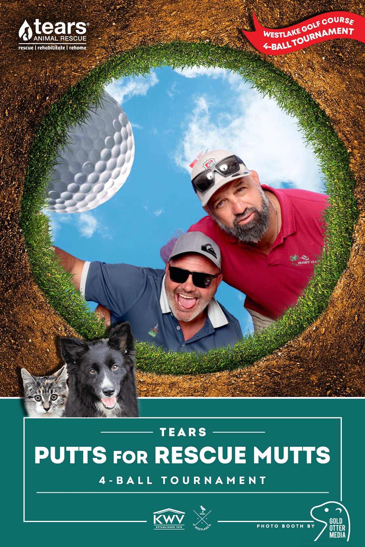 Tears Putts for Rescue Mutts | View more photos from the event at photos.goldotter.co.za/u/GoldOtterMedia/Tears-Putts-for-Rescue-Mutts