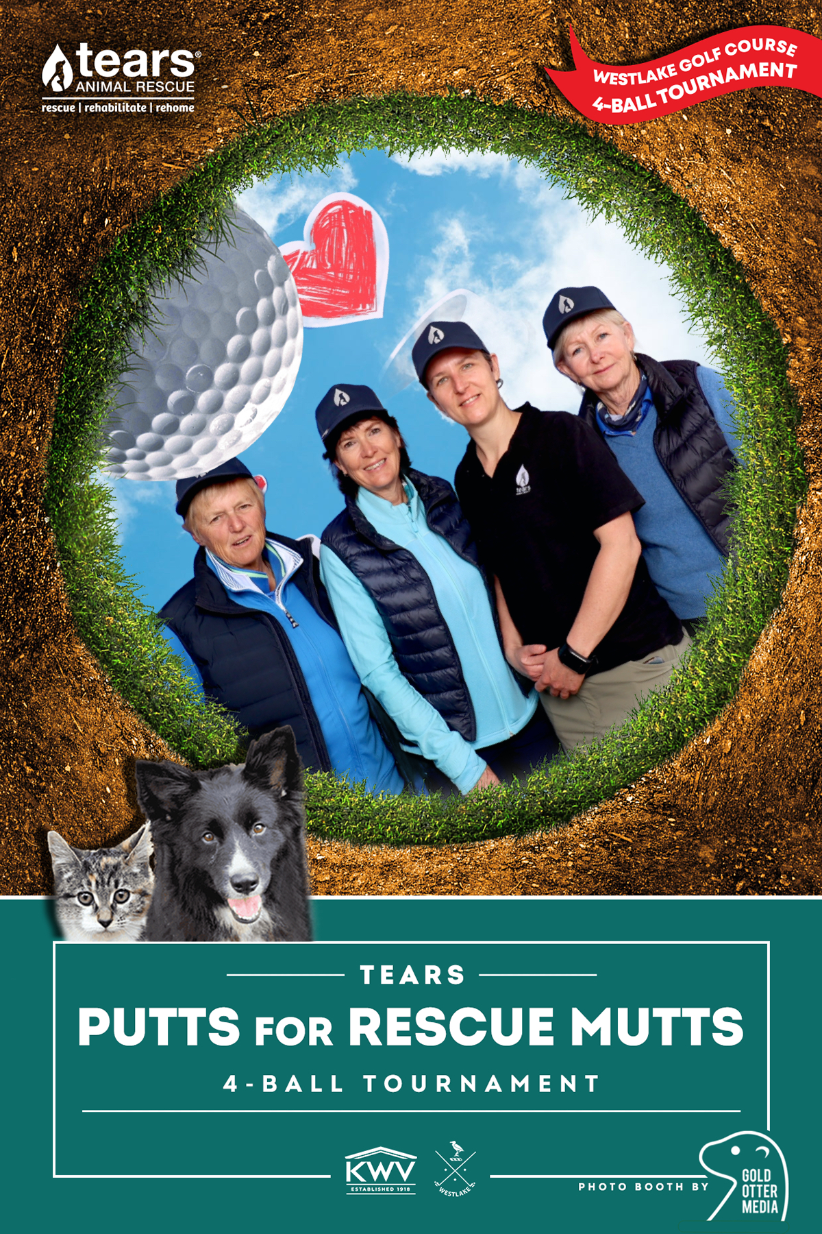 Tears Putts for Rescue Mutts | View more photos from the event at photos.goldotter.co.za/u/GoldOtterMedia/Tears-Putts-for-Rescue-Mutts
