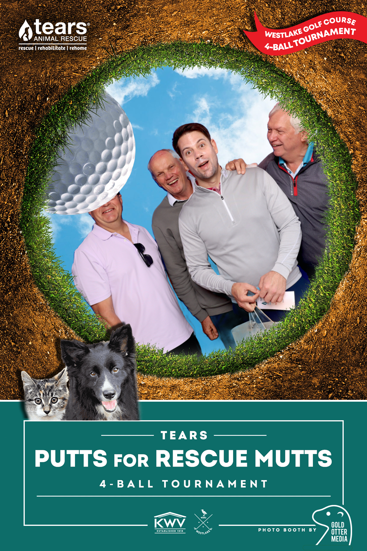Tears Putts for Rescue Mutts | View more photos from the event at photos.goldotter.co.za/u/GoldOtterMedia/Tears-Putts-for-Rescue-Mutts