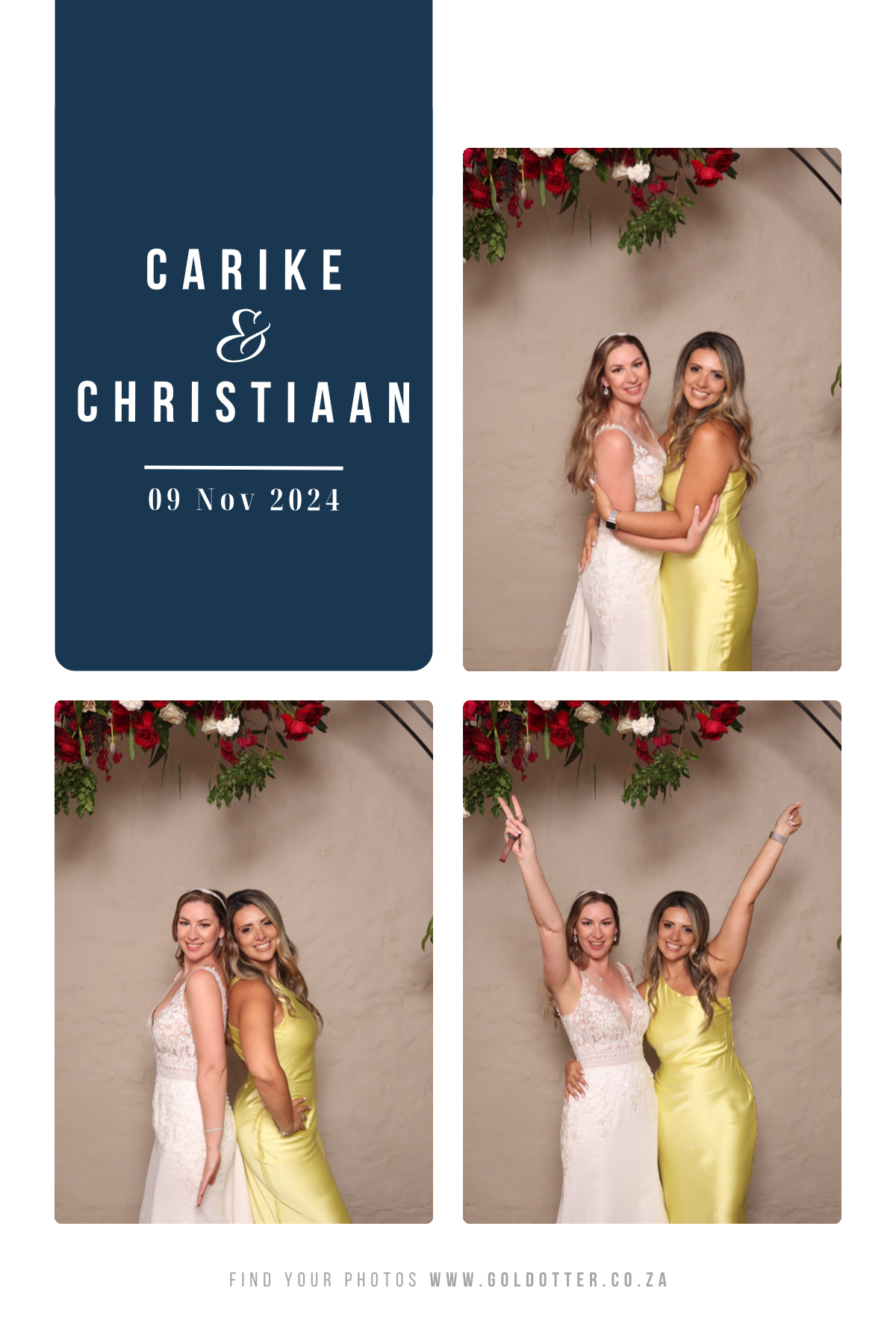Carike and Christiaan | View more photos from the event at photos.goldotter.co.za/u/GoldOtterMedia/Carike-and-Christiaan