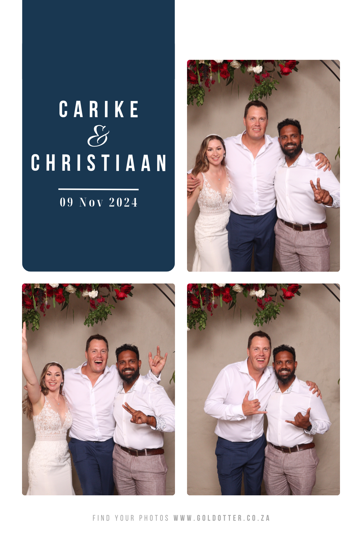Carike and Christiaan | View more photos from the event at photos.goldotter.co.za/u/GoldOtterMedia/Carike-and-Christiaan