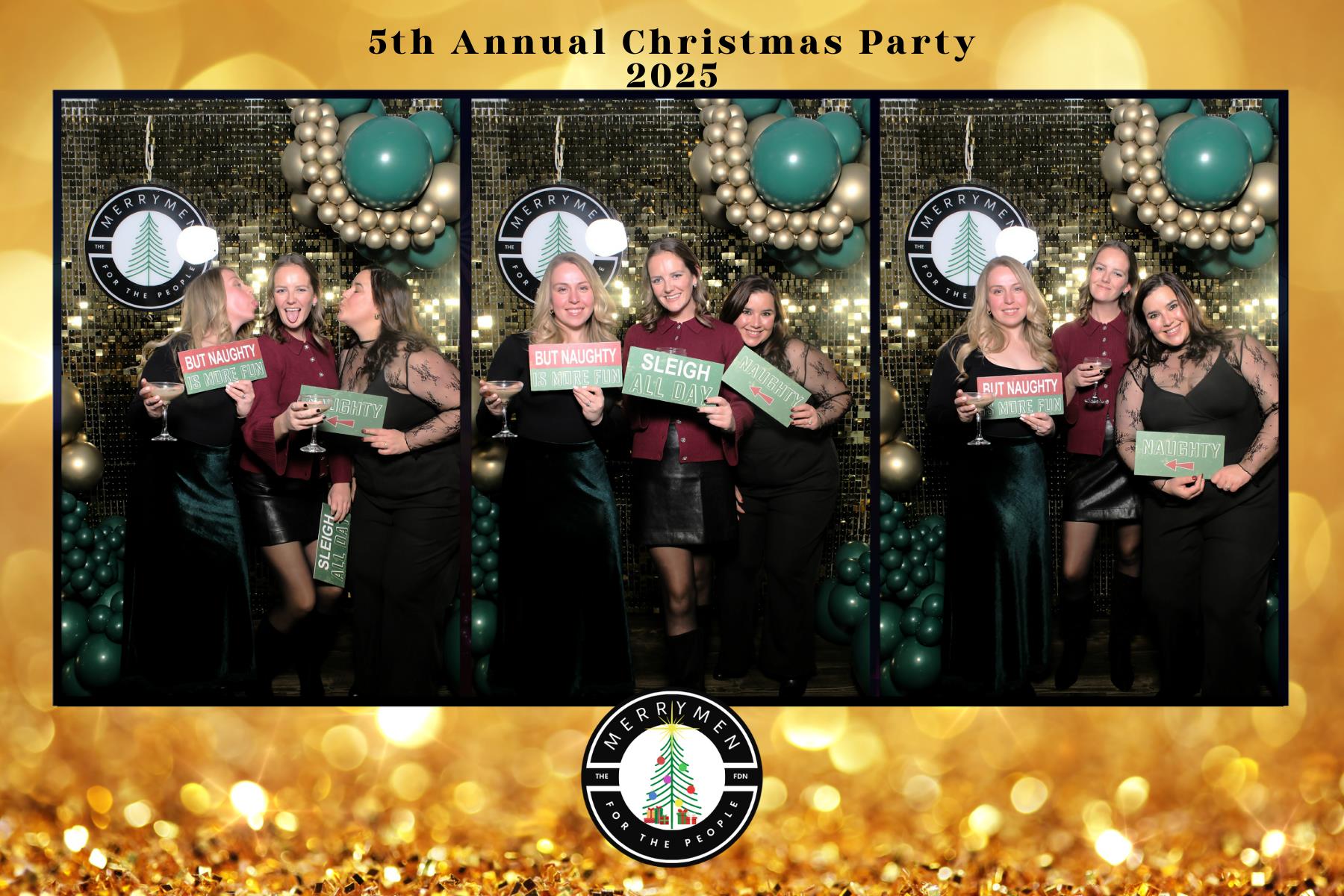 MerryMen 5th Annual Christmas Party | View more photos from the event at v1.boothgallery.com/u/HelloPhotoBoothRental/MerryMen-5th-Annual-Christmas-Party