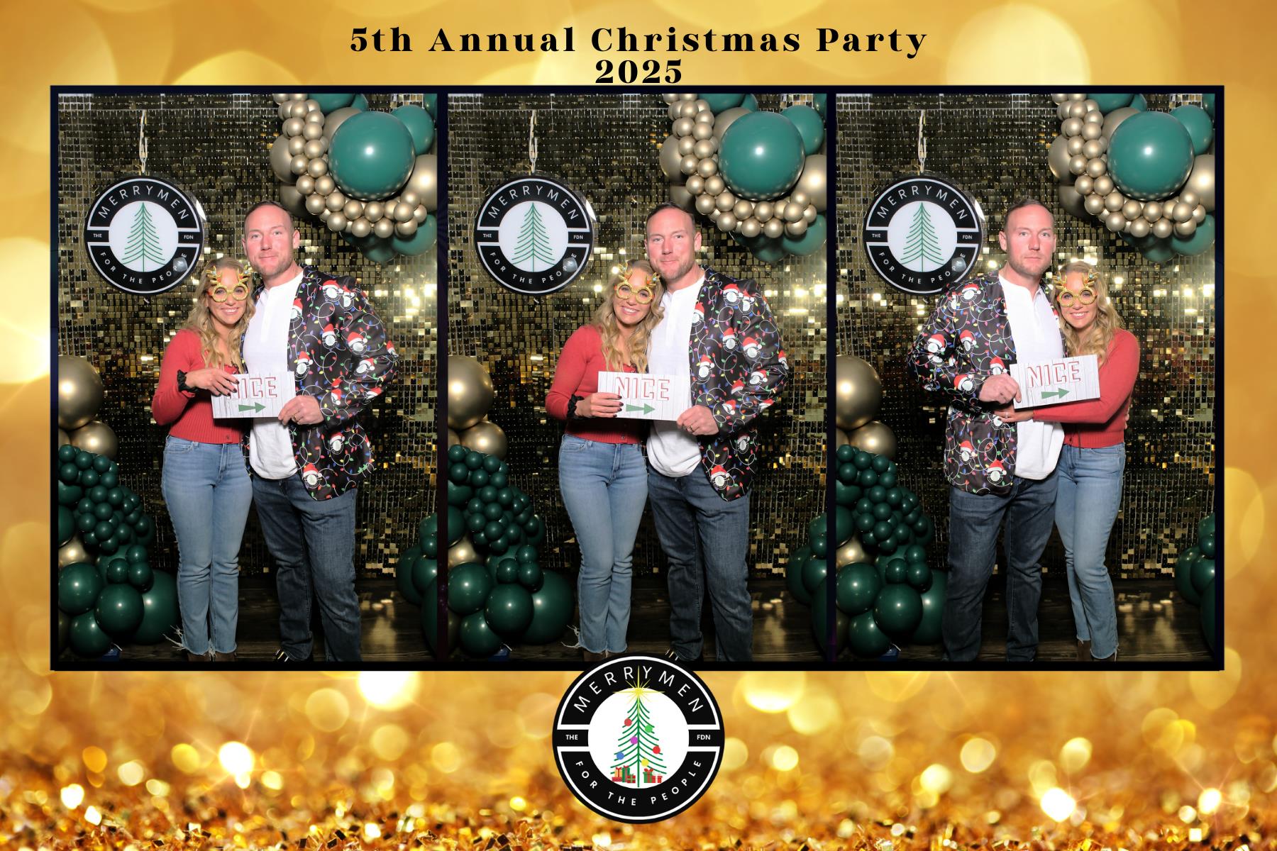 MerryMen 5th Annual Christmas Party | View more photos from the event at v1.boothgallery.com/u/HelloPhotoBoothRental/MerryMen-5th-Annual-Christmas-Party