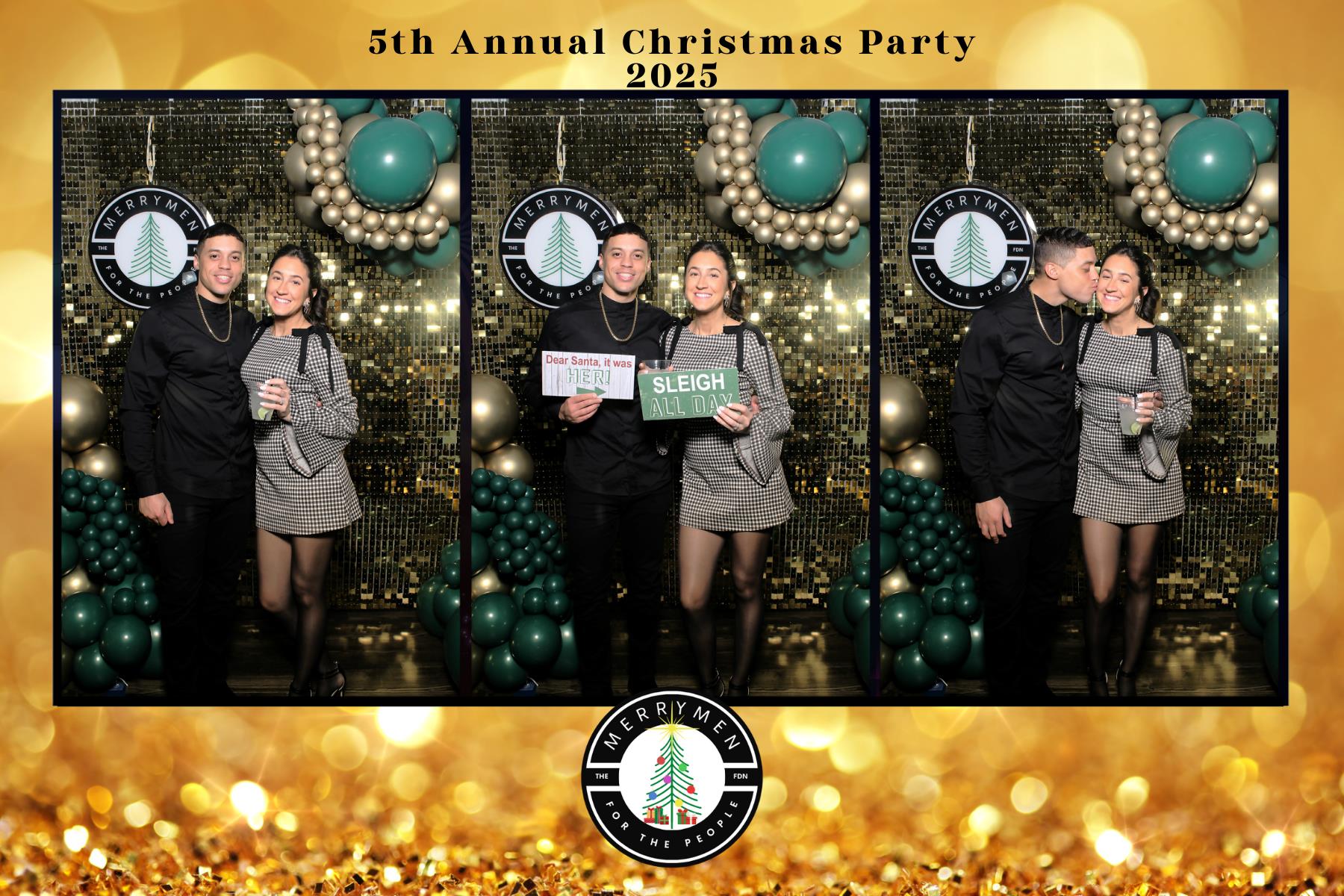 MerryMen 5th Annual Christmas Party | View more photos from the event at v1.boothgallery.com/u/HelloPhotoBoothRental/MerryMen-5th-Annual-Christmas-Party
