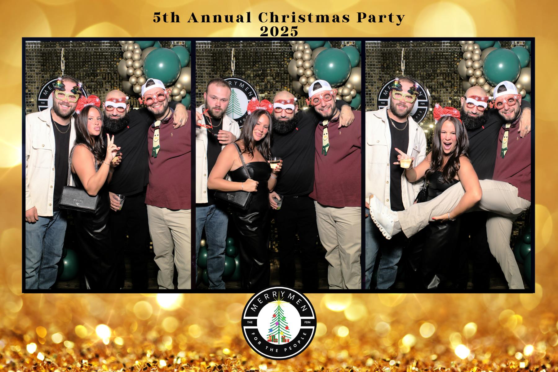 MerryMen 5th Annual Christmas Party | View more photos from the event at v1.boothgallery.com/u/HelloPhotoBoothRental/MerryMen-5th-Annual-Christmas-Party