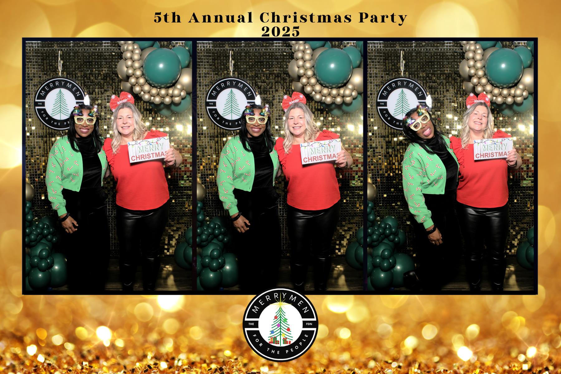 MerryMen 5th Annual Christmas Party | View more photos from the event at v1.boothgallery.com/u/HelloPhotoBoothRental/MerryMen-5th-Annual-Christmas-Party