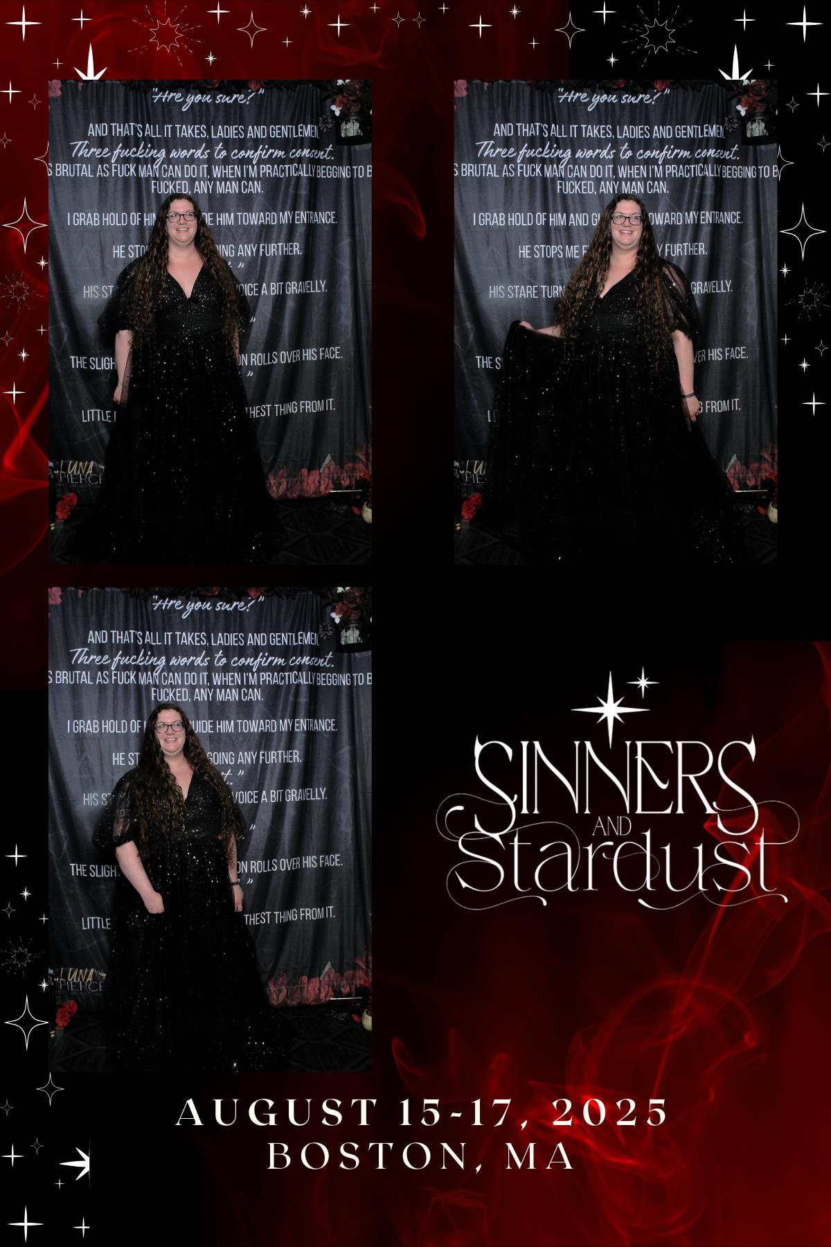Sinners & Stardust  | View more photos from the event at v1.boothgallery.com/u/HelloPhotoBoothRental/Sinners-Stardust