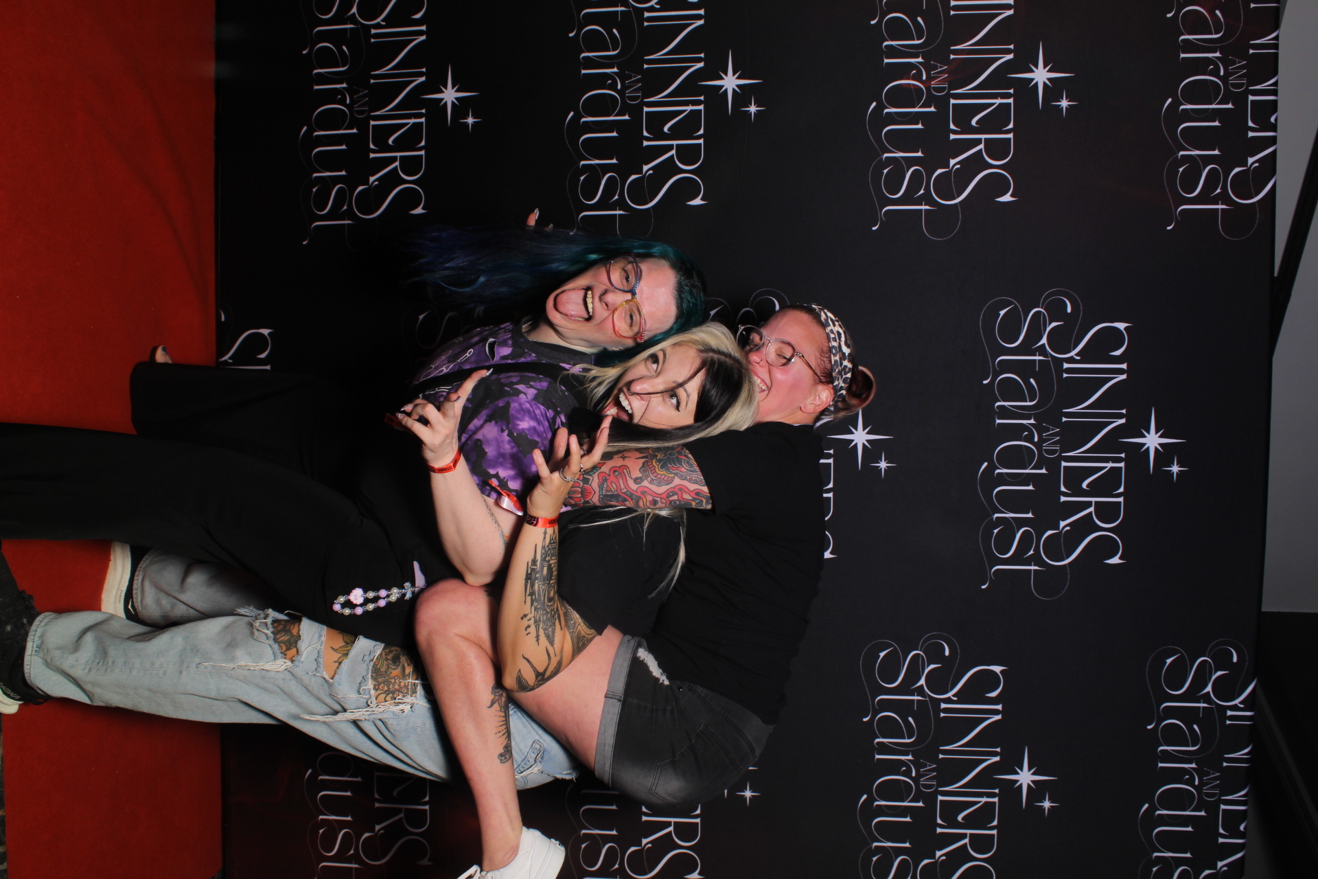 Sinner & Stardust | View more photos from the event at v1.boothgallery.com/u/HelloPhotoBoothRental/Sinner-Stardust