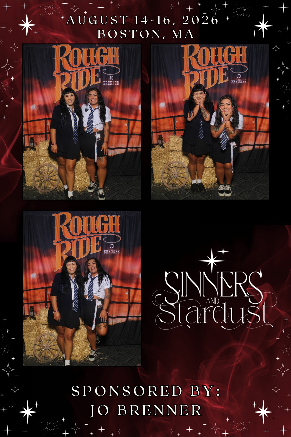 Sinners and Stardust Convention | View more photos from the event at v1.boothgallery.com/u/HelloPhotoBoothRental/Sinners-and-Stardust-Convention