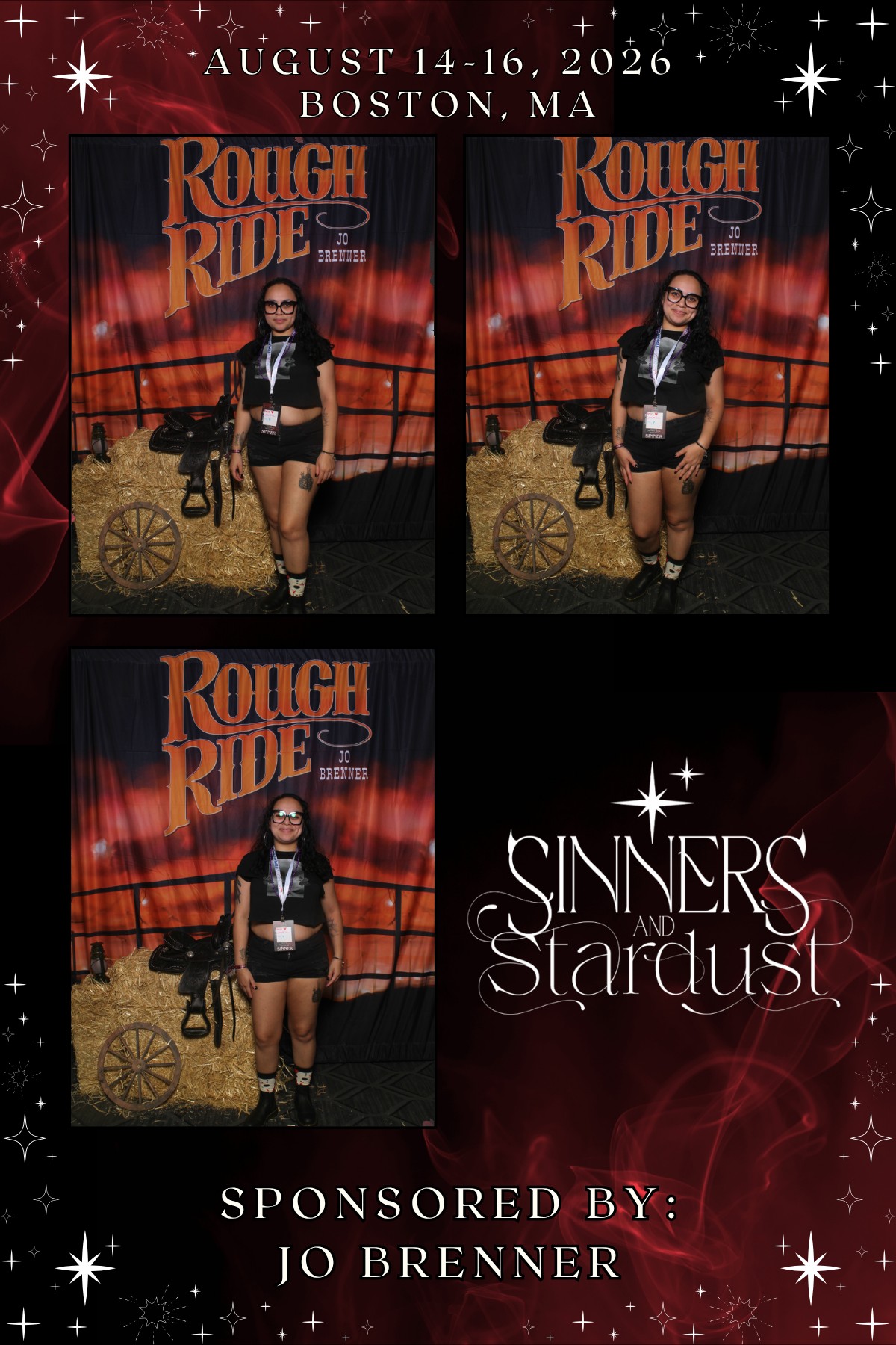 Sinners and Stardust Convention | View more photos from the event at v1.boothgallery.com/u/HelloPhotoBoothRental/Sinners-and-Stardust-Convention