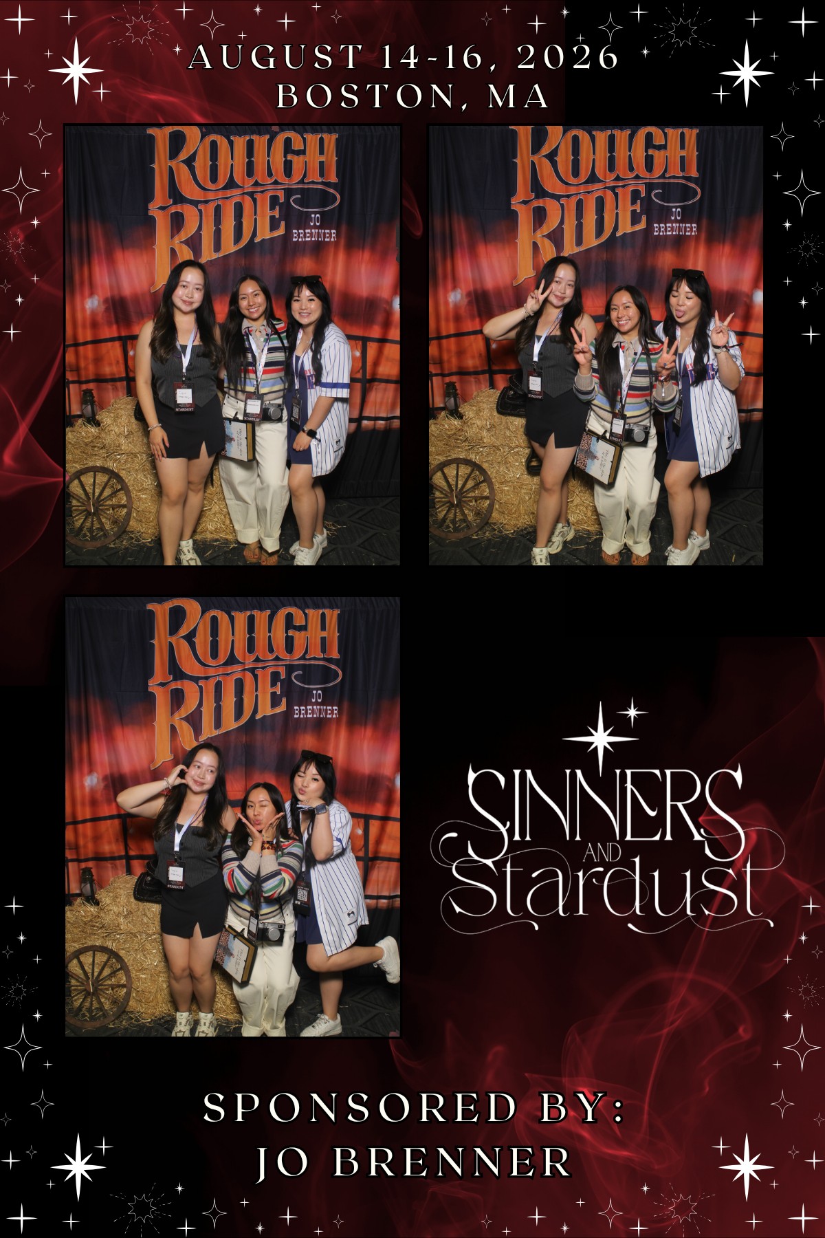 Sinners and Stardust Convention | View more photos from the event at v1.boothgallery.com/u/HelloPhotoBoothRental/Sinners-and-Stardust-Convention