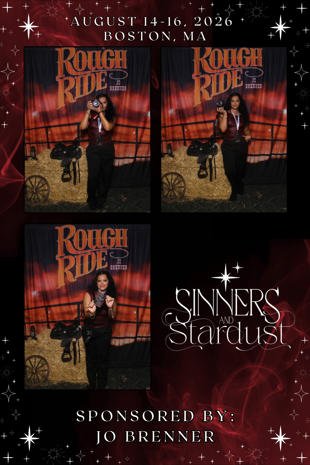 Sinners and Stardust Convention | View more photos from the event at v1.boothgallery.com/u/HelloPhotoBoothRental/Sinners-and-Stardust-Convention