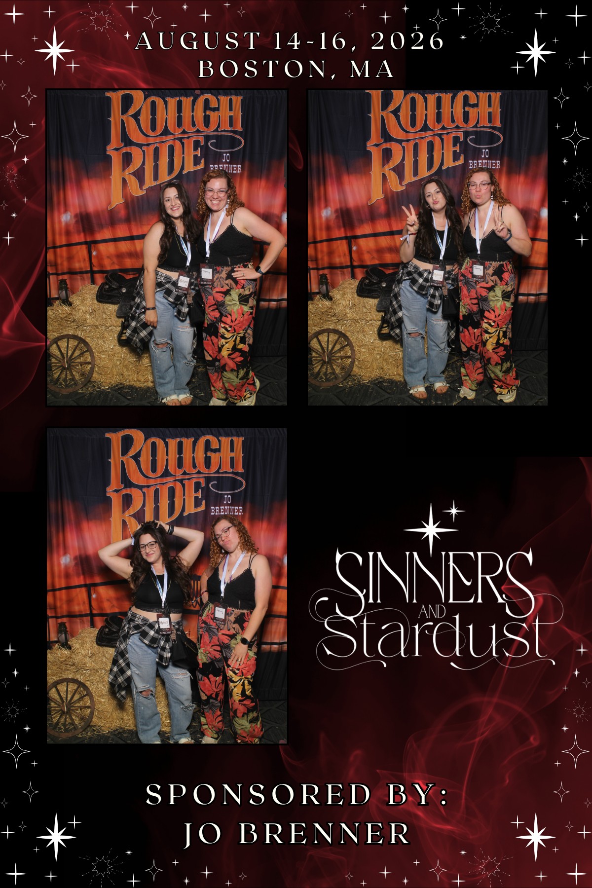 Sinners and Stardust Convention | View more photos from the event at v1.boothgallery.com/u/HelloPhotoBoothRental/Sinners-and-Stardust-Convention