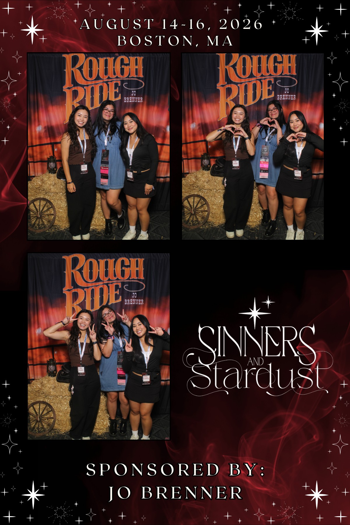 Sinners and Stardust Convention | View more photos from the event at v1.boothgallery.com/u/HelloPhotoBoothRental/Sinners-and-Stardust-Convention