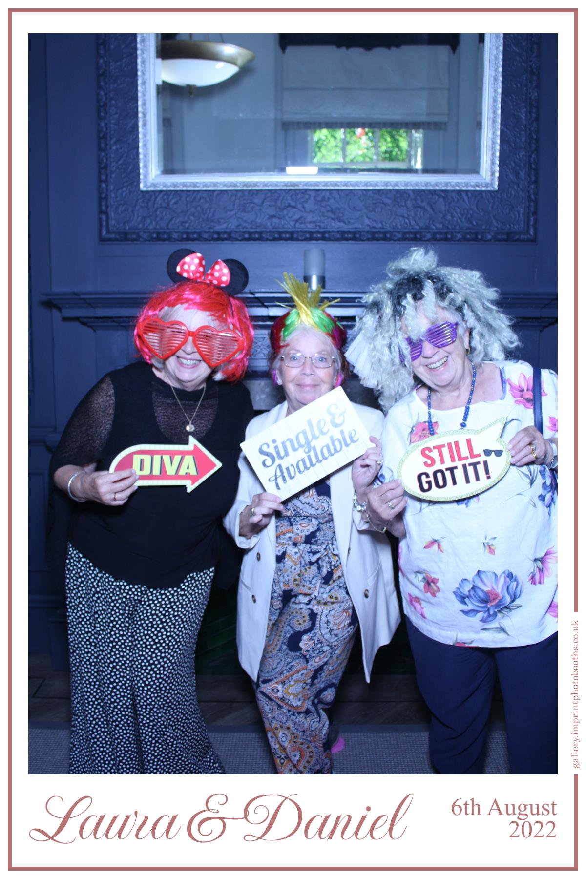 Laura and Daniel | View more photos from the event at gallery.imprintphotobooths.co.uk/u/Imprint-Photobooths/Laura-and-Daniel