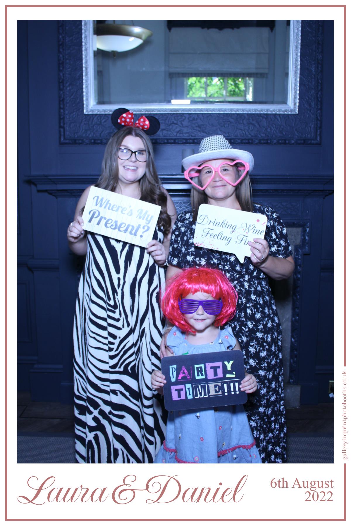 Laura and Daniel | View more photos from the event at gallery.imprintphotobooths.co.uk/u/Imprint-Photobooths/Laura-and-Daniel
