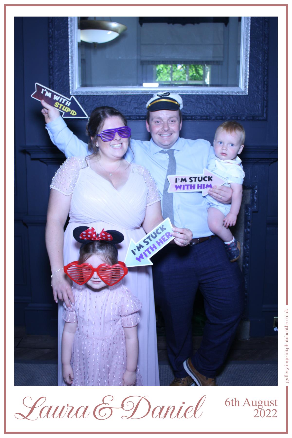 Laura and Daniel | View more photos from the event at gallery.imprintphotobooths.co.uk/u/Imprint-Photobooths/Laura-and-Daniel