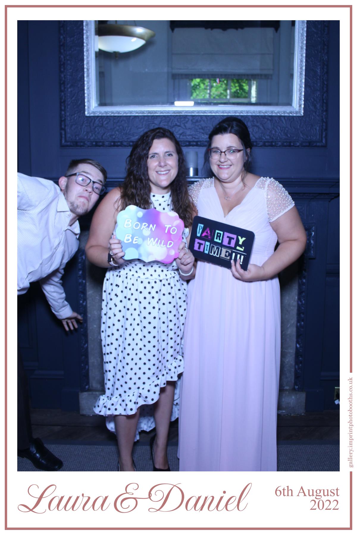 Laura and Daniel | View more photos from the event at gallery.imprintphotobooths.co.uk/u/Imprint-Photobooths/Laura-and-Daniel