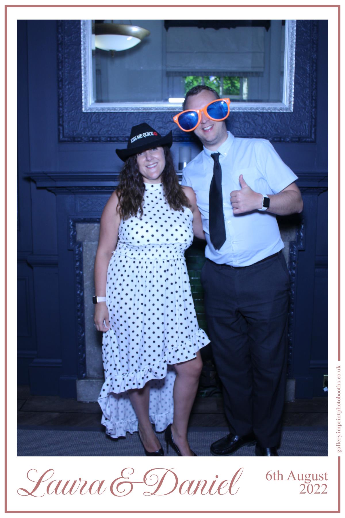Laura and Daniel | View more photos from the event at gallery.imprintphotobooths.co.uk/u/Imprint-Photobooths/Laura-and-Daniel