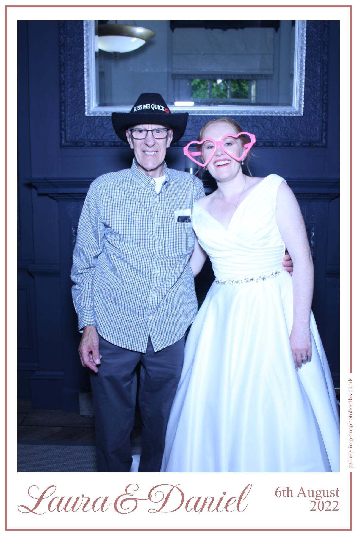 Laura and Daniel | View more photos from the event at gallery.imprintphotobooths.co.uk/u/Imprint-Photobooths/Laura-and-Daniel