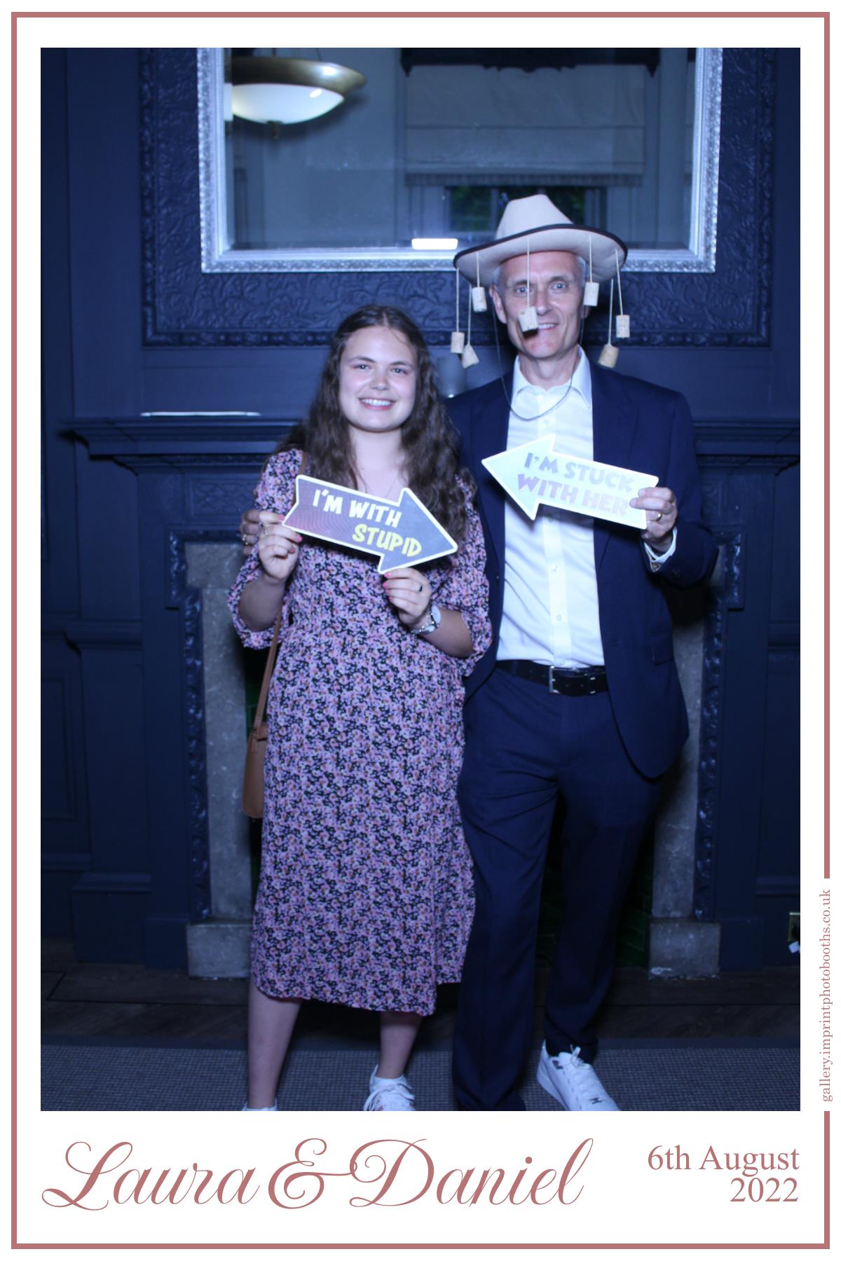 Laura and Daniel | View more photos from the event at gallery.imprintphotobooths.co.uk/u/Imprint-Photobooths/Laura-and-Daniel