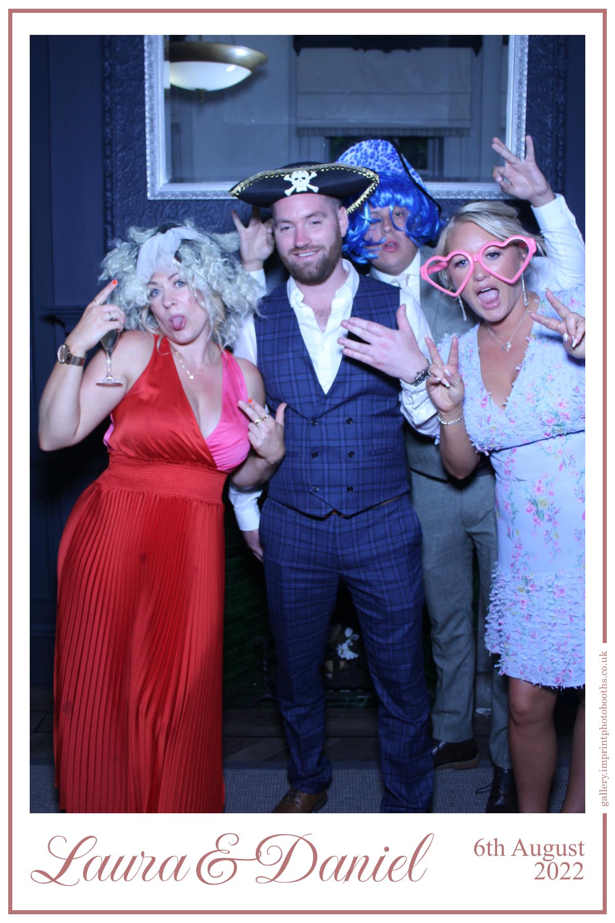 Laura and Daniel | View more photos from the event at gallery.imprintphotobooths.co.uk/u/Imprint-Photobooths/Laura-and-Daniel