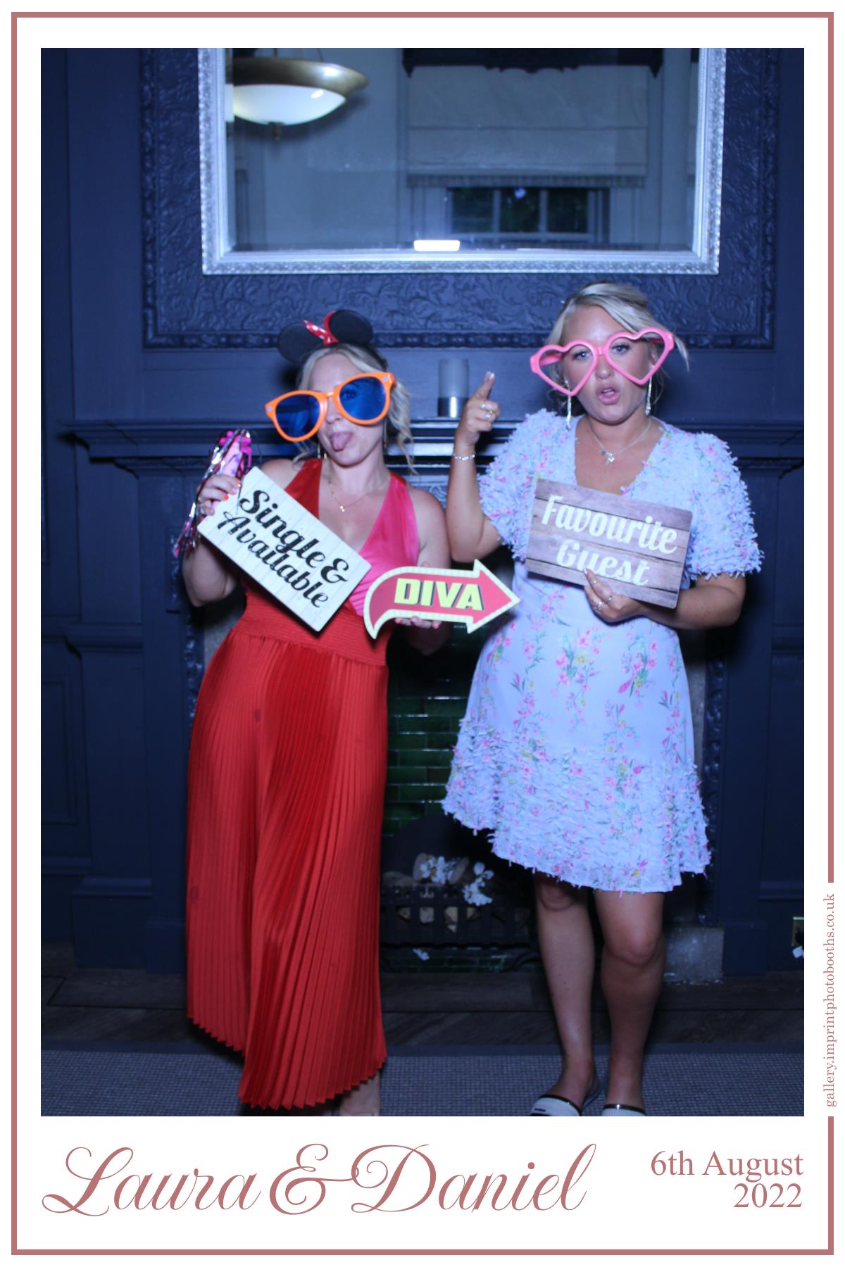 Laura and Daniel | View more photos from the event at gallery.imprintphotobooths.co.uk/u/Imprint-Photobooths/Laura-and-Daniel