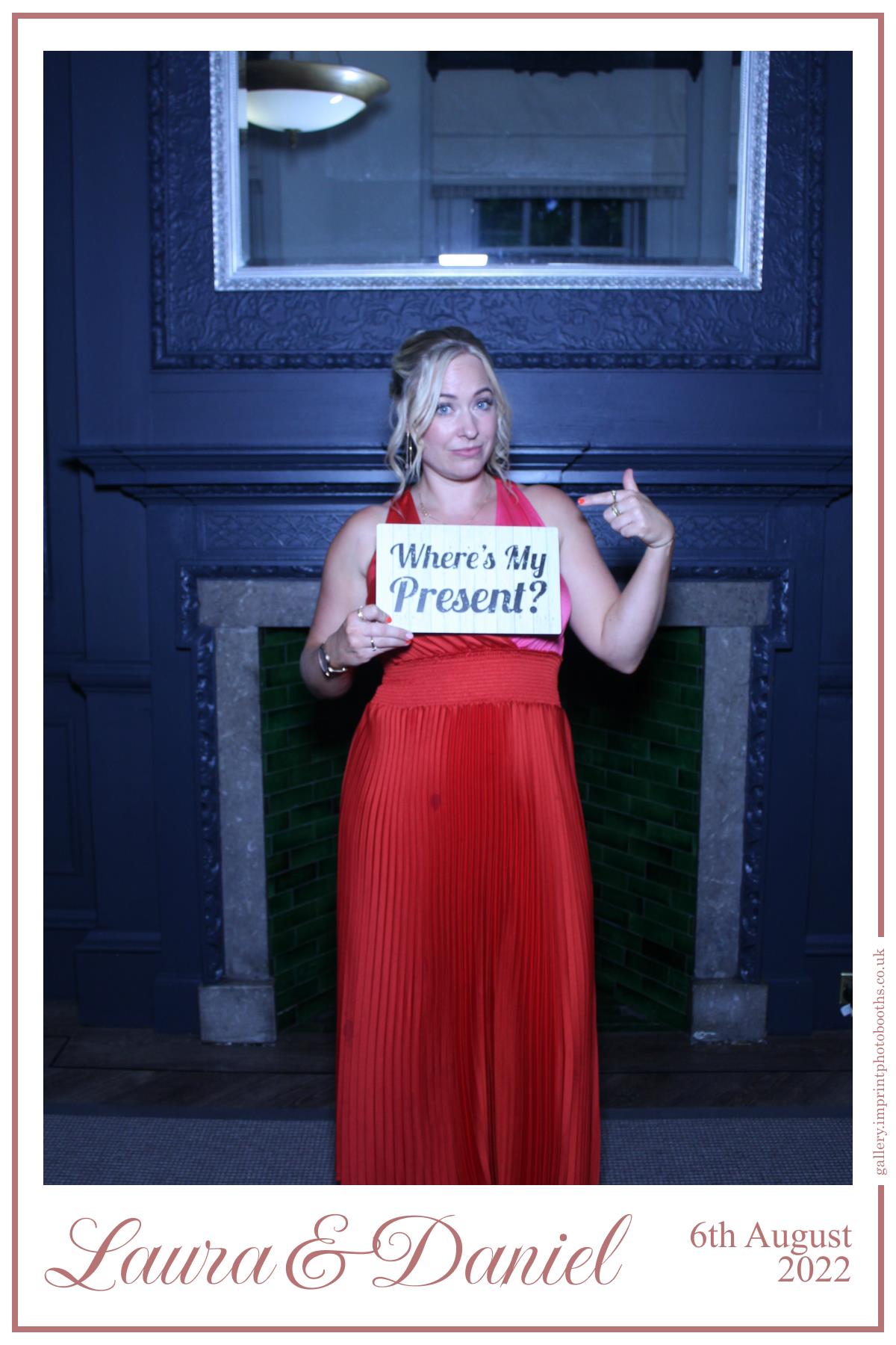Laura and Daniel | View more photos from the event at gallery.imprintphotobooths.co.uk/u/Imprint-Photobooths/Laura-and-Daniel