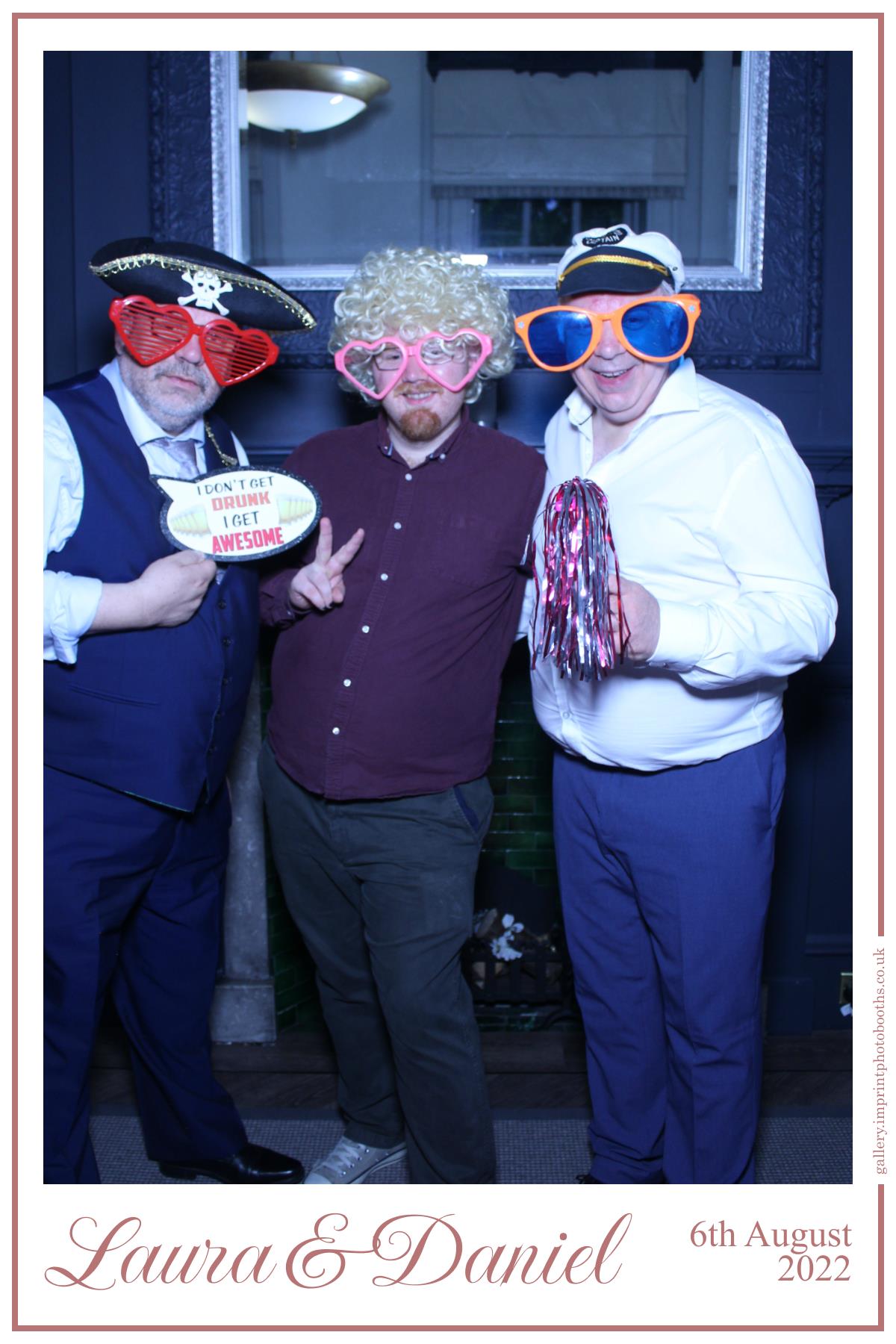 Laura and Daniel | View more photos from the event at gallery.imprintphotobooths.co.uk/u/Imprint-Photobooths/Laura-and-Daniel