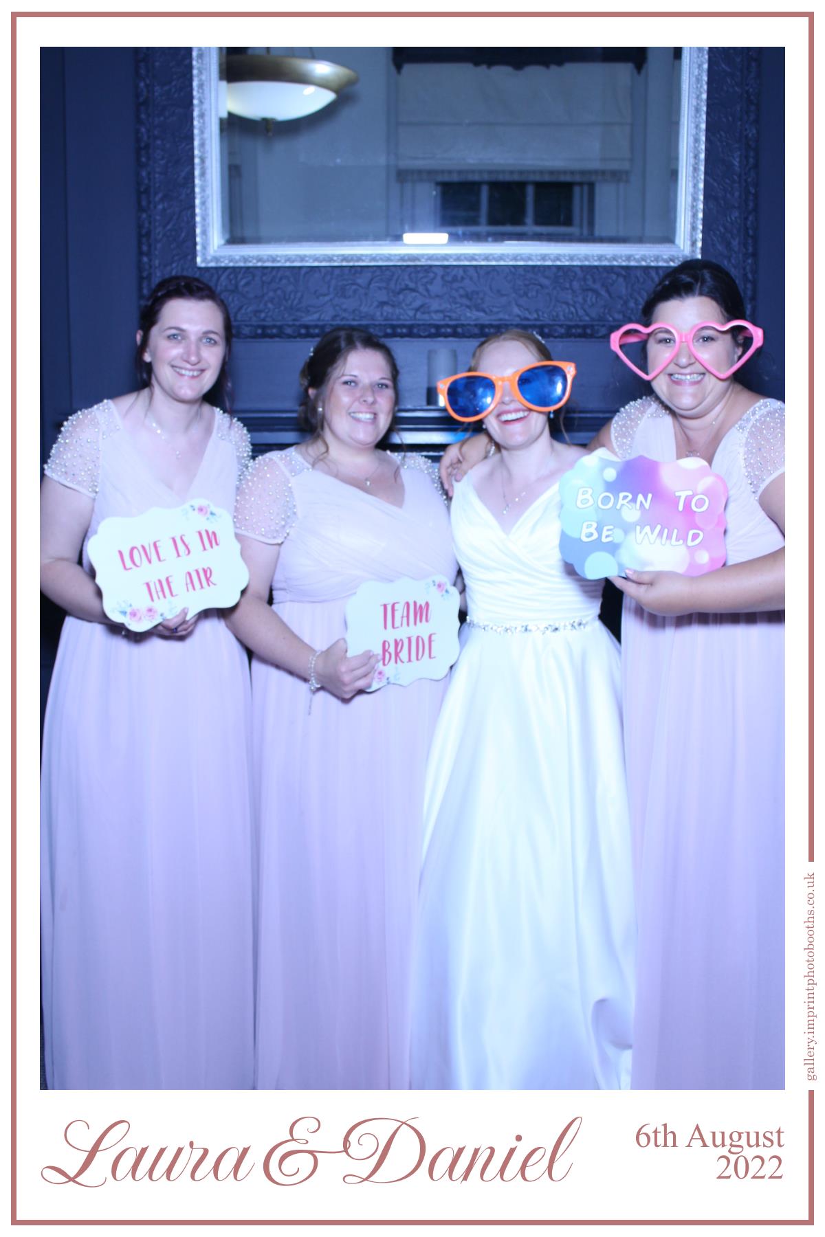 Laura and Daniel | View more photos from the event at gallery.imprintphotobooths.co.uk/u/Imprint-Photobooths/Laura-and-Daniel